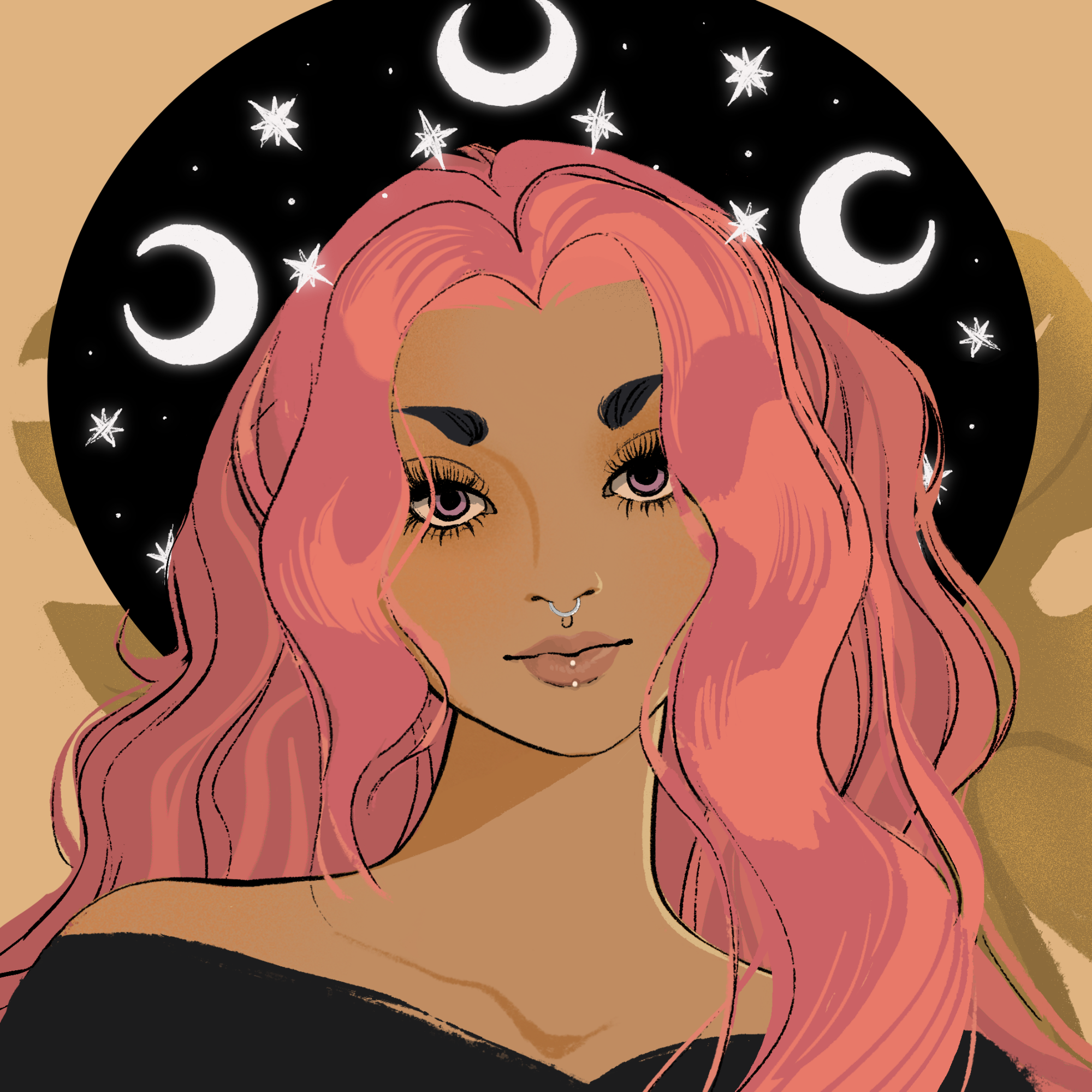 a portrait of Okra the gnarled