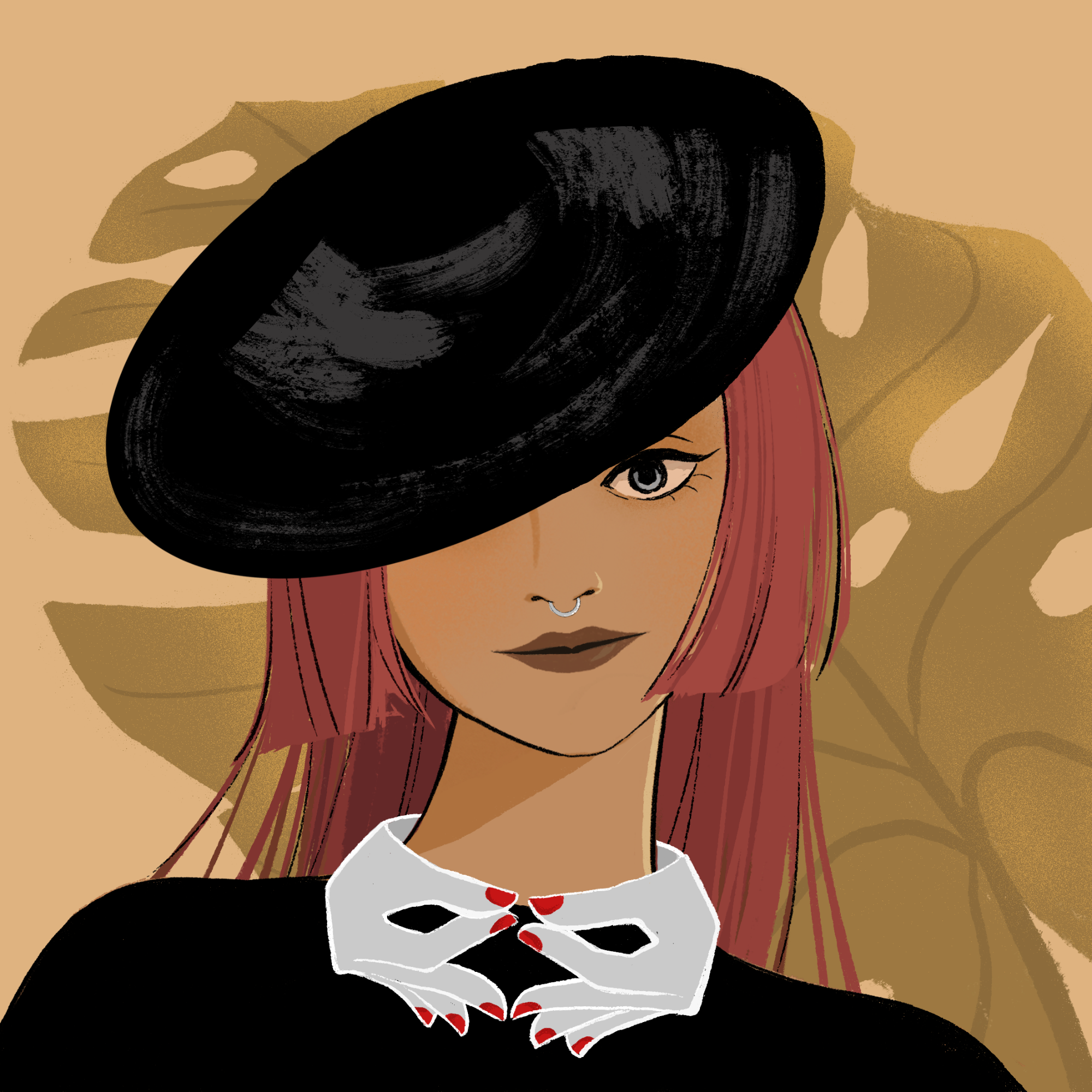 a portrait of Agba, the true seance