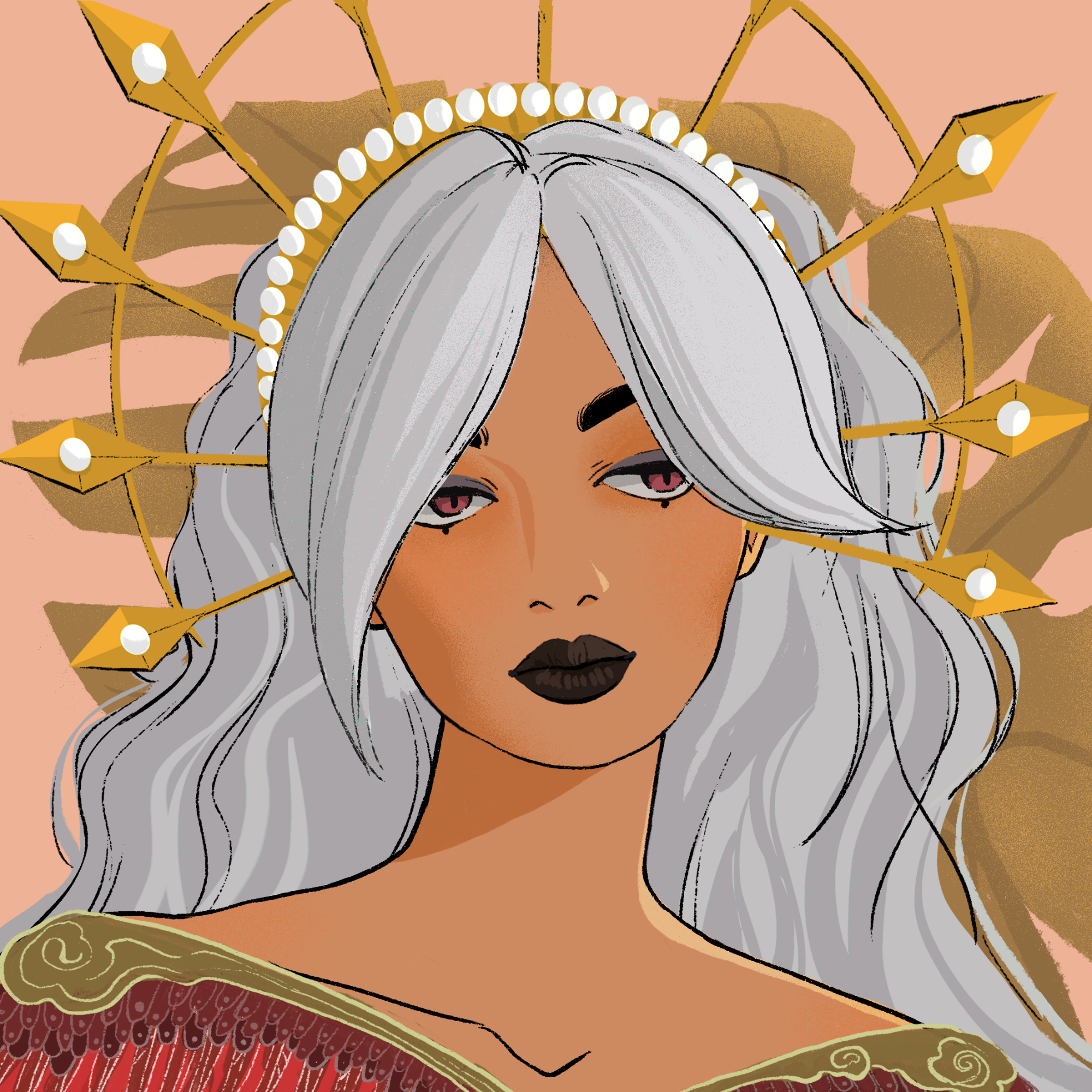 a portrait of Lapis, the high profile potpurri