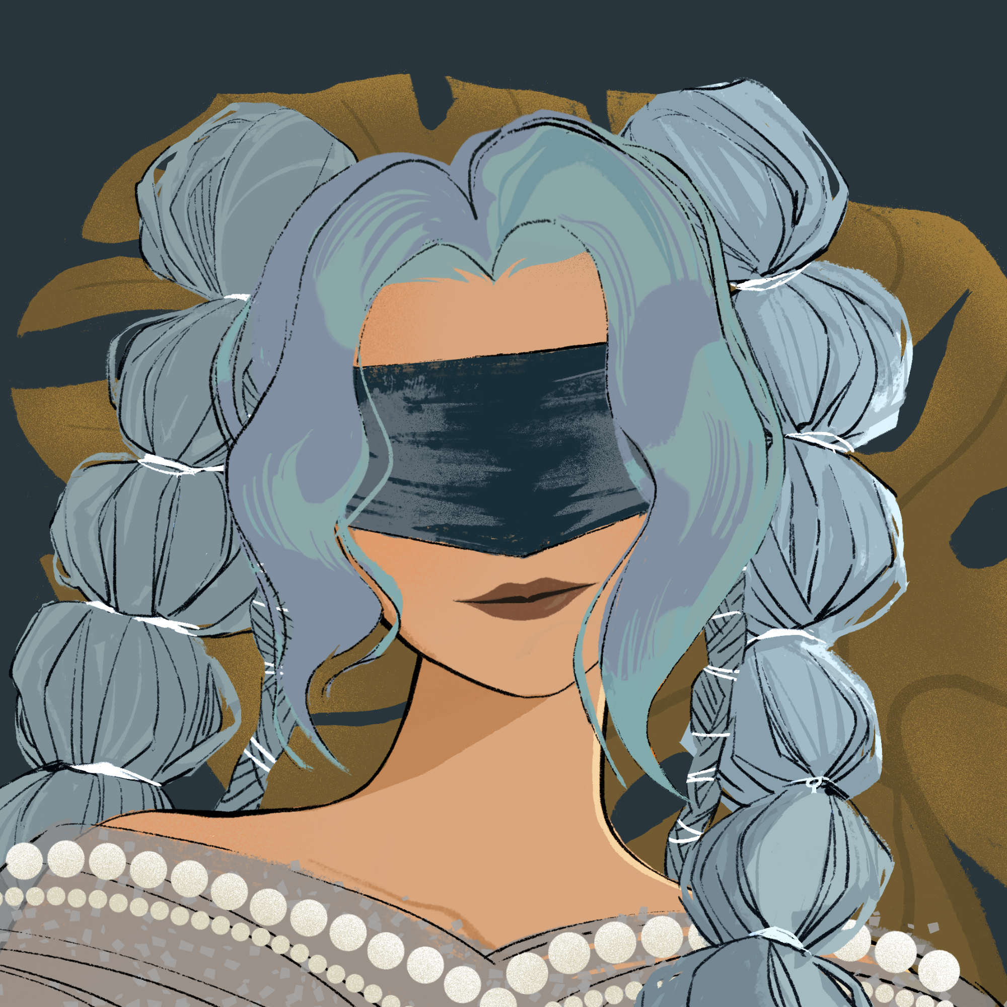 a portrait of Tangerine, the twinkling driftwood