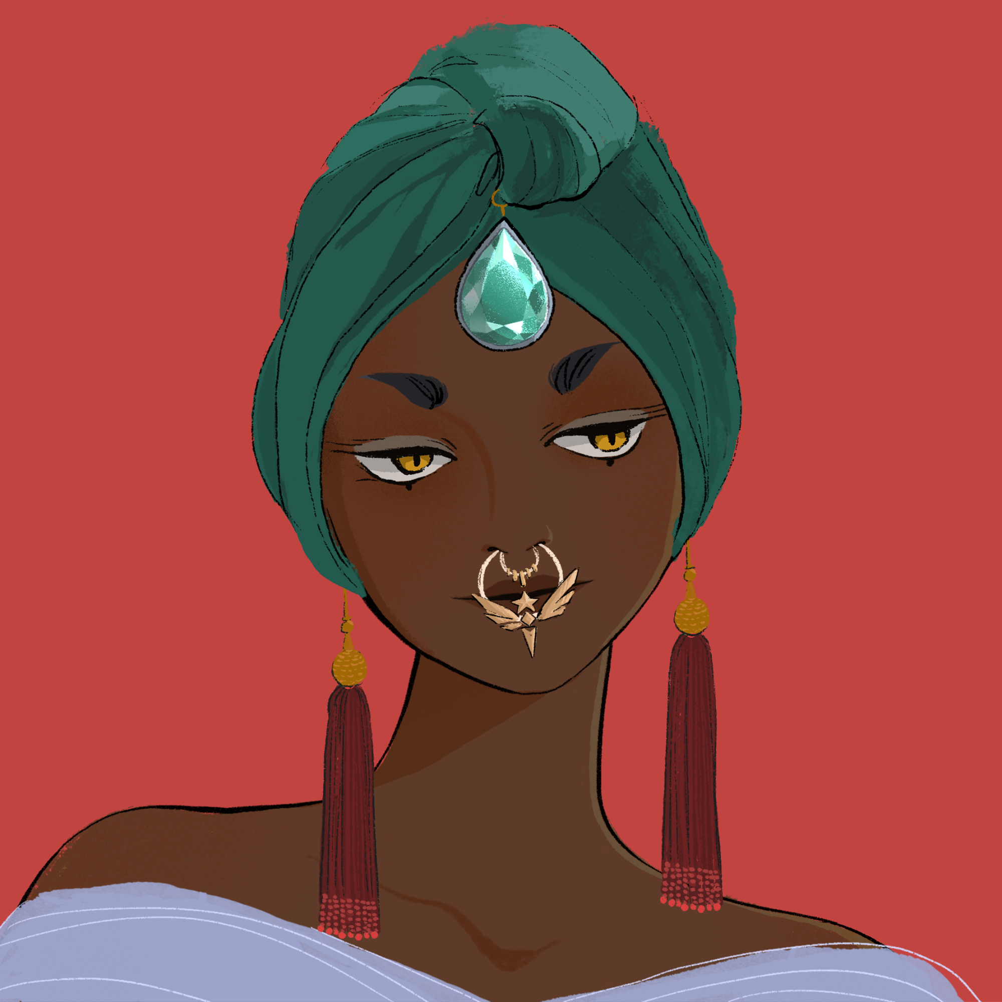 a portrait of Diamond