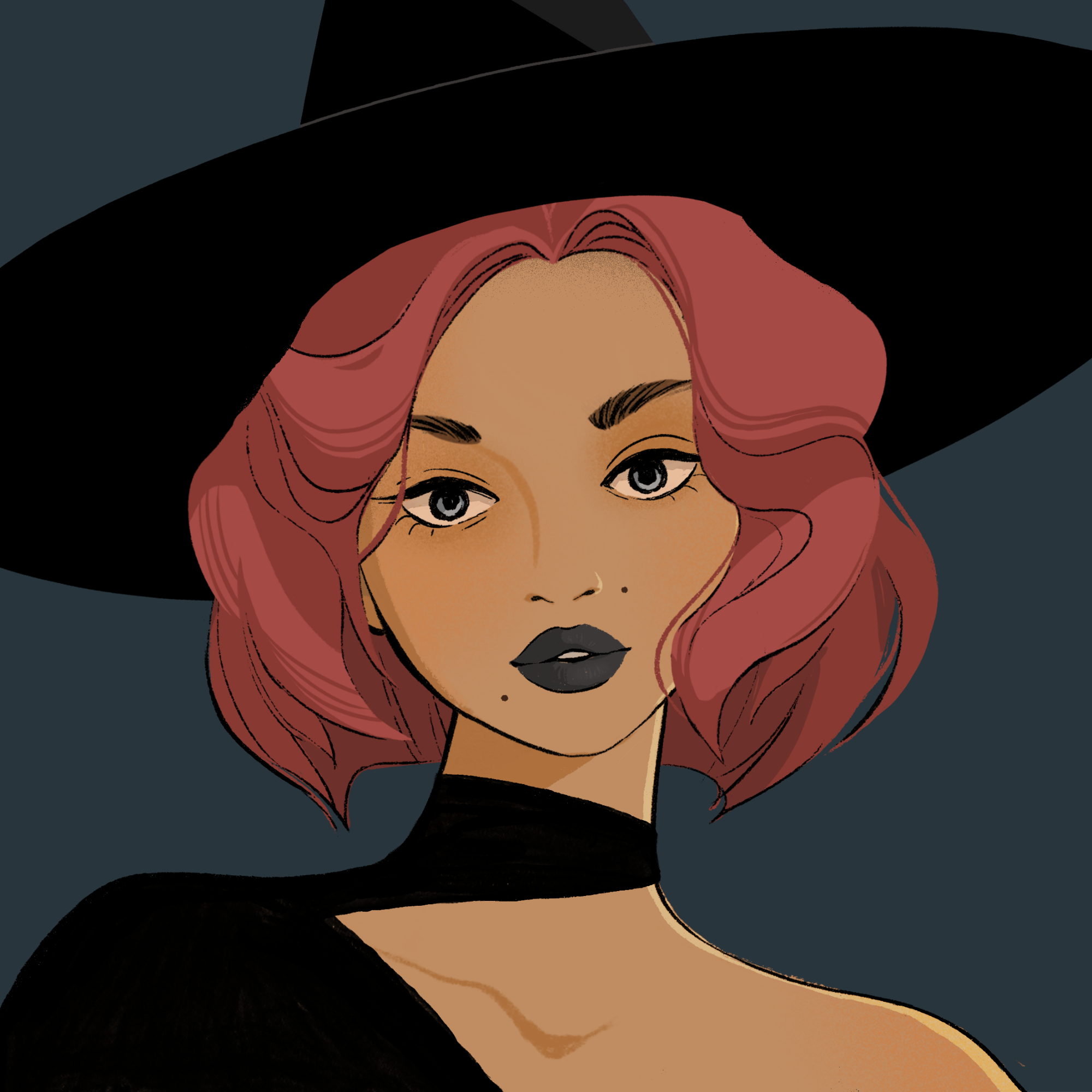 a portrait of Tornado the unruly