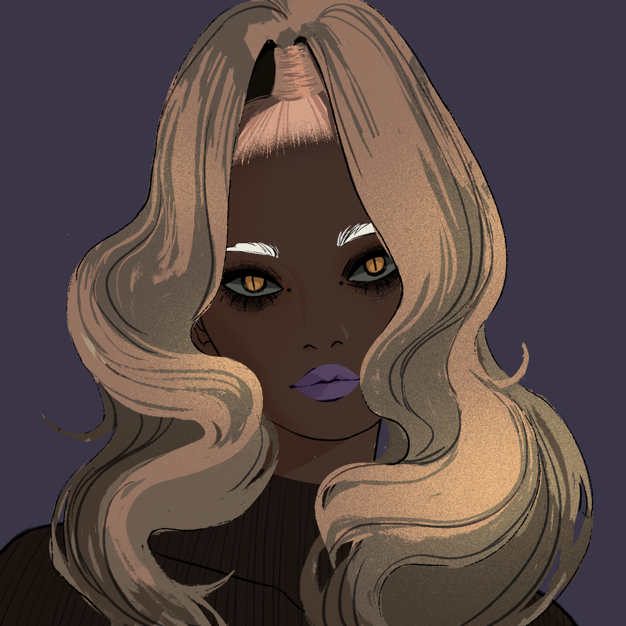 a portrait of Afzelia, the cruel realm