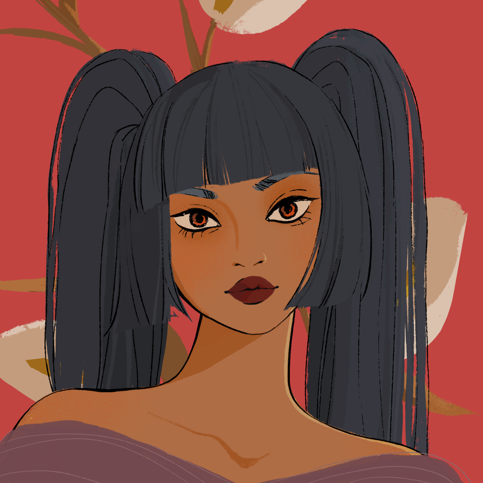 a portrait of Cherry, the boundless foam