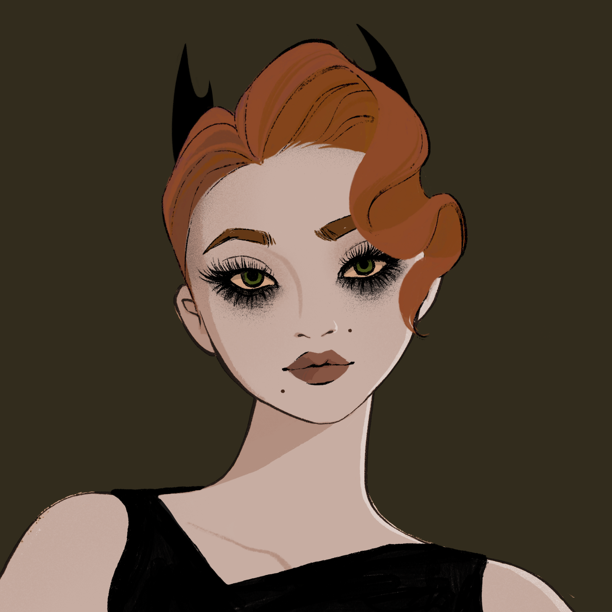 a portrait of Imperatrix talisman