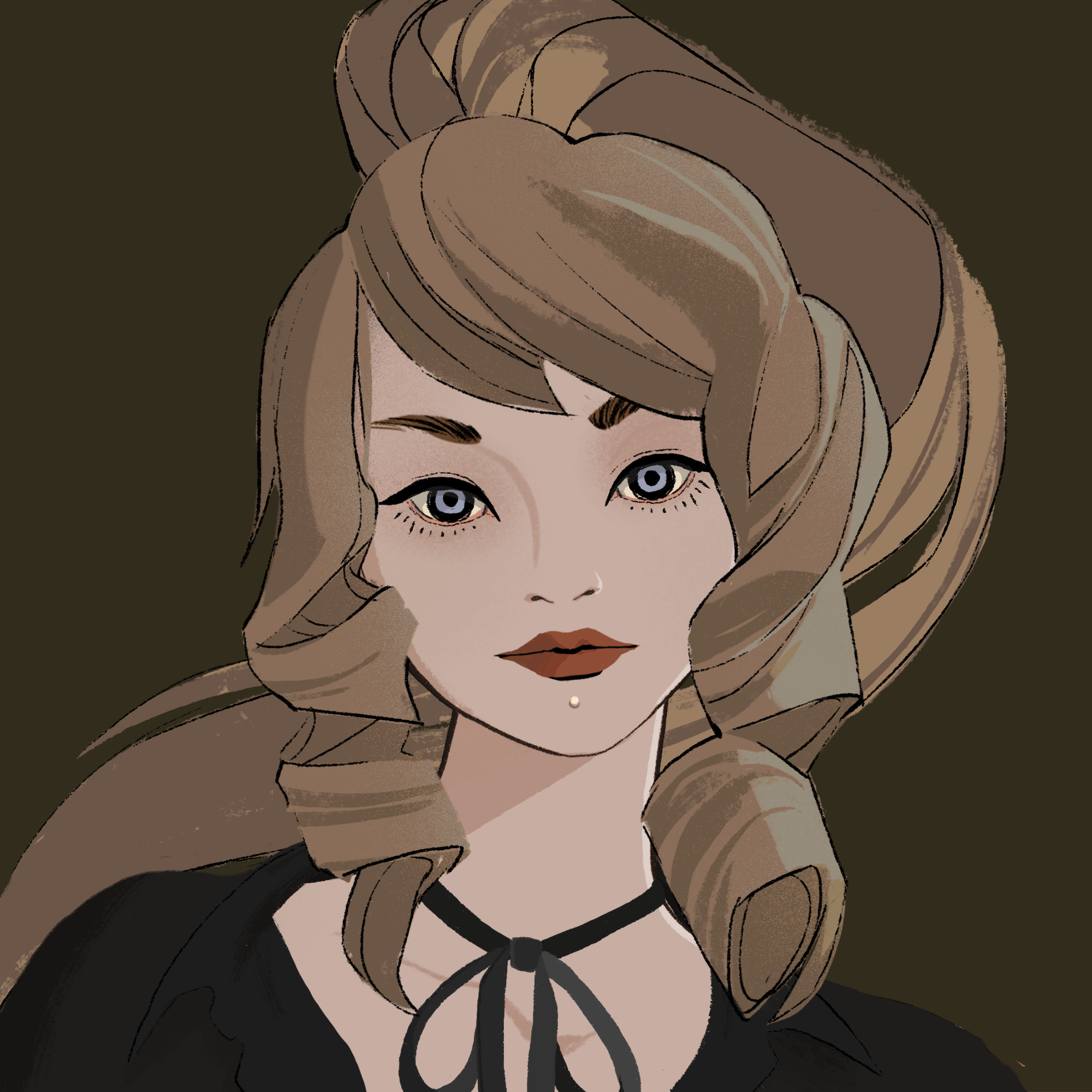 a portrait of Cicely leaf