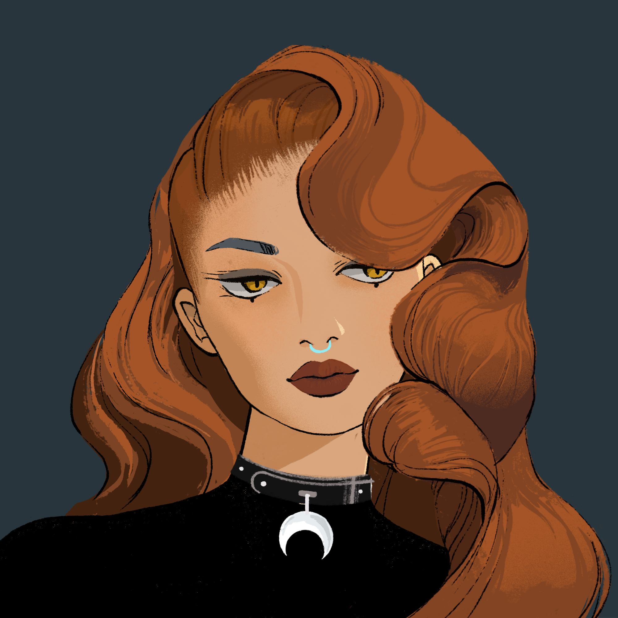 a portrait of Redshift, the literate codex