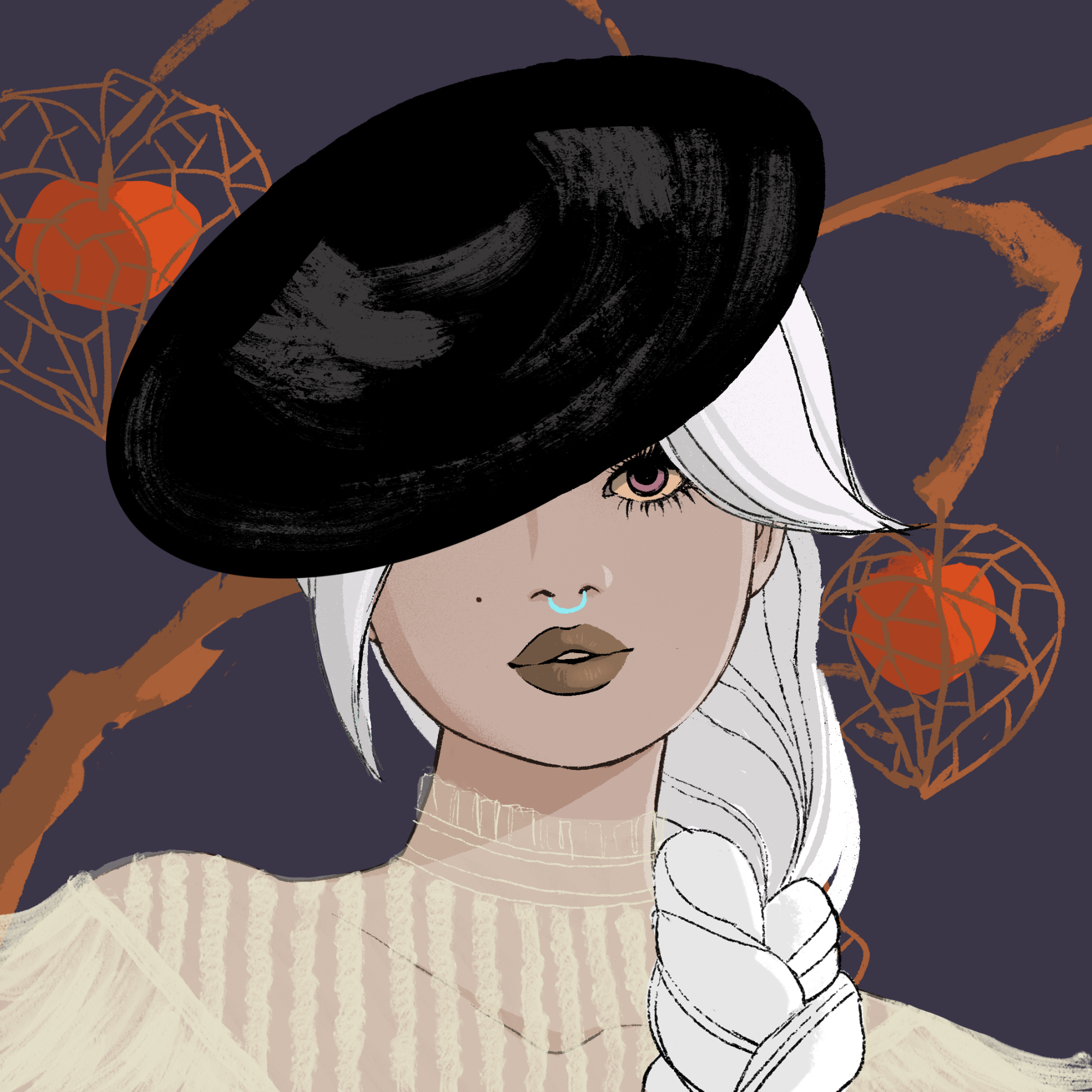 a portrait of Ethyl the unending