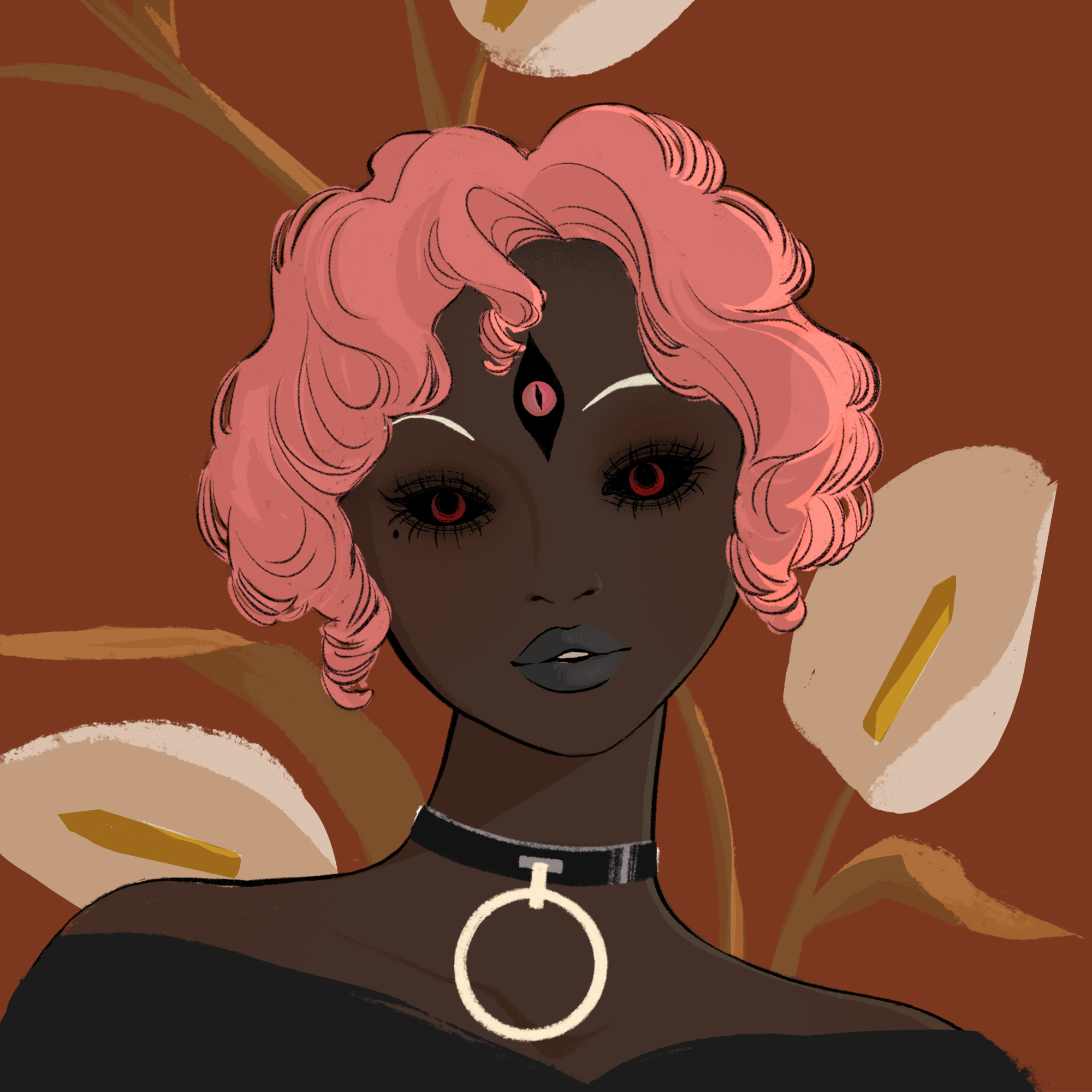 a portrait of Cayambe, the mesmerizing missile