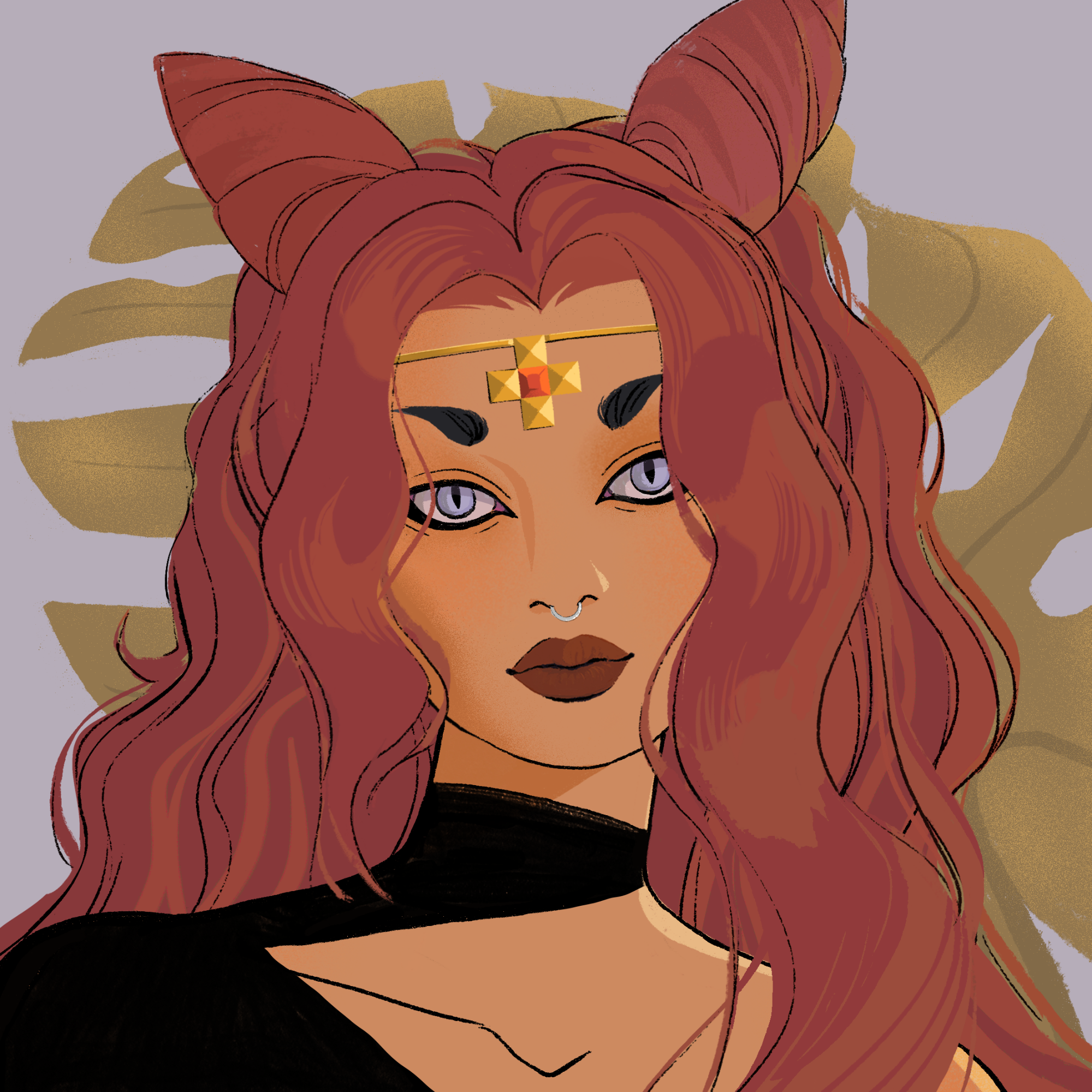 a portrait of Damask the melodious