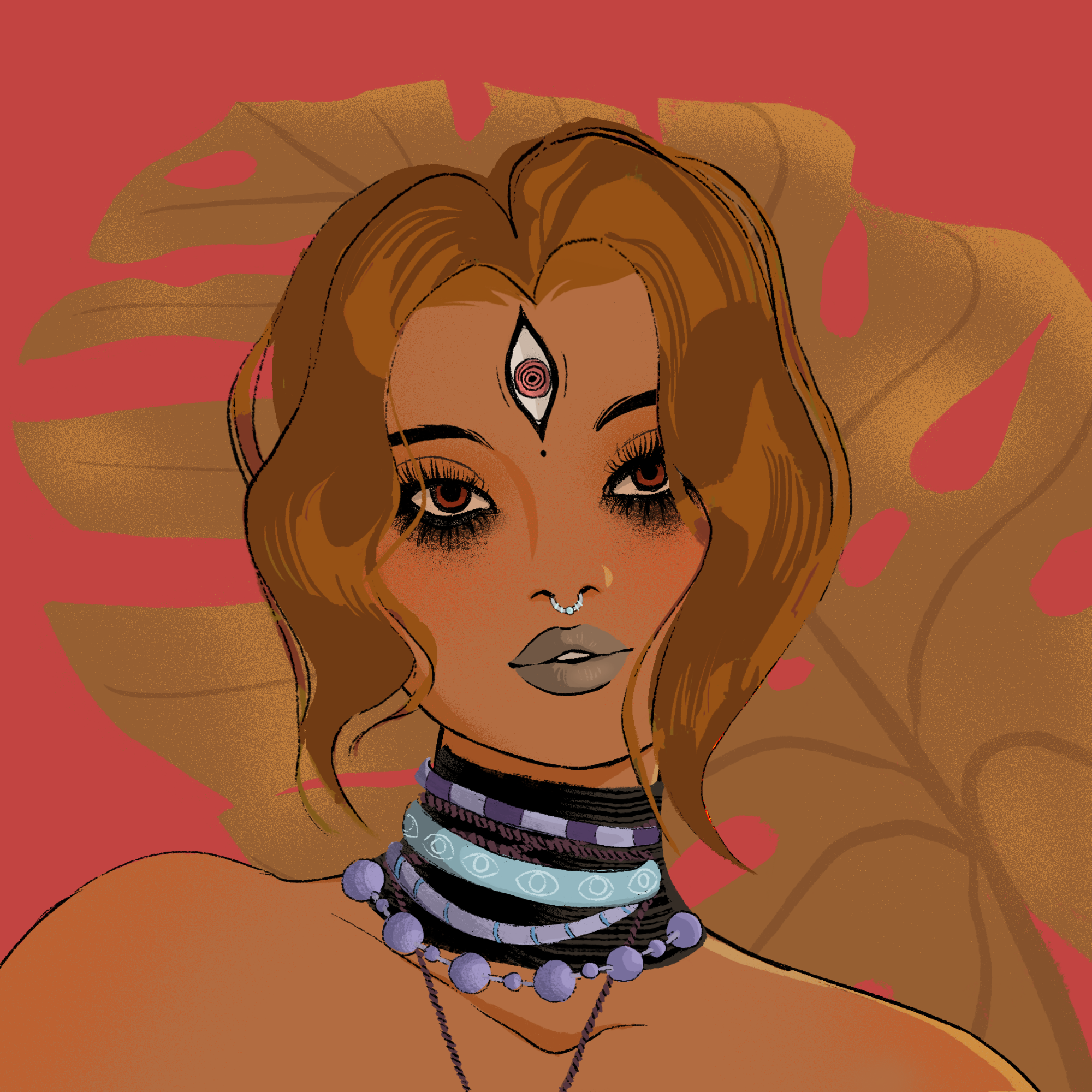 a portrait of Sakar, the red-hot entropy