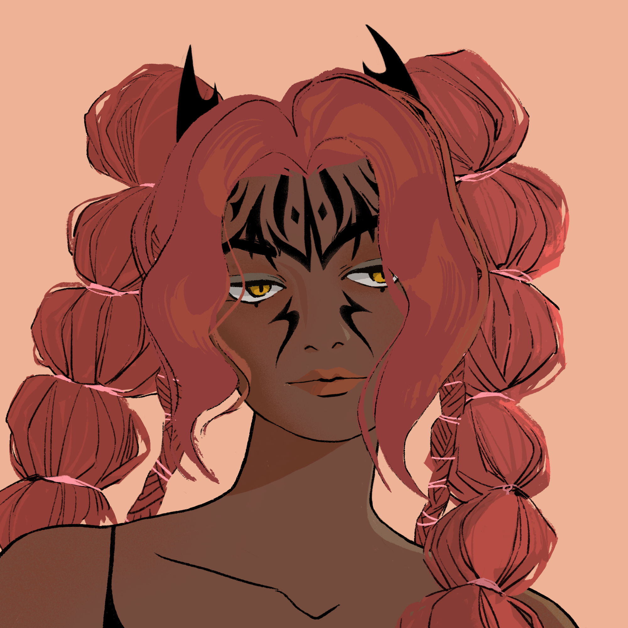 a portrait of Dubbi, the intense permafrost