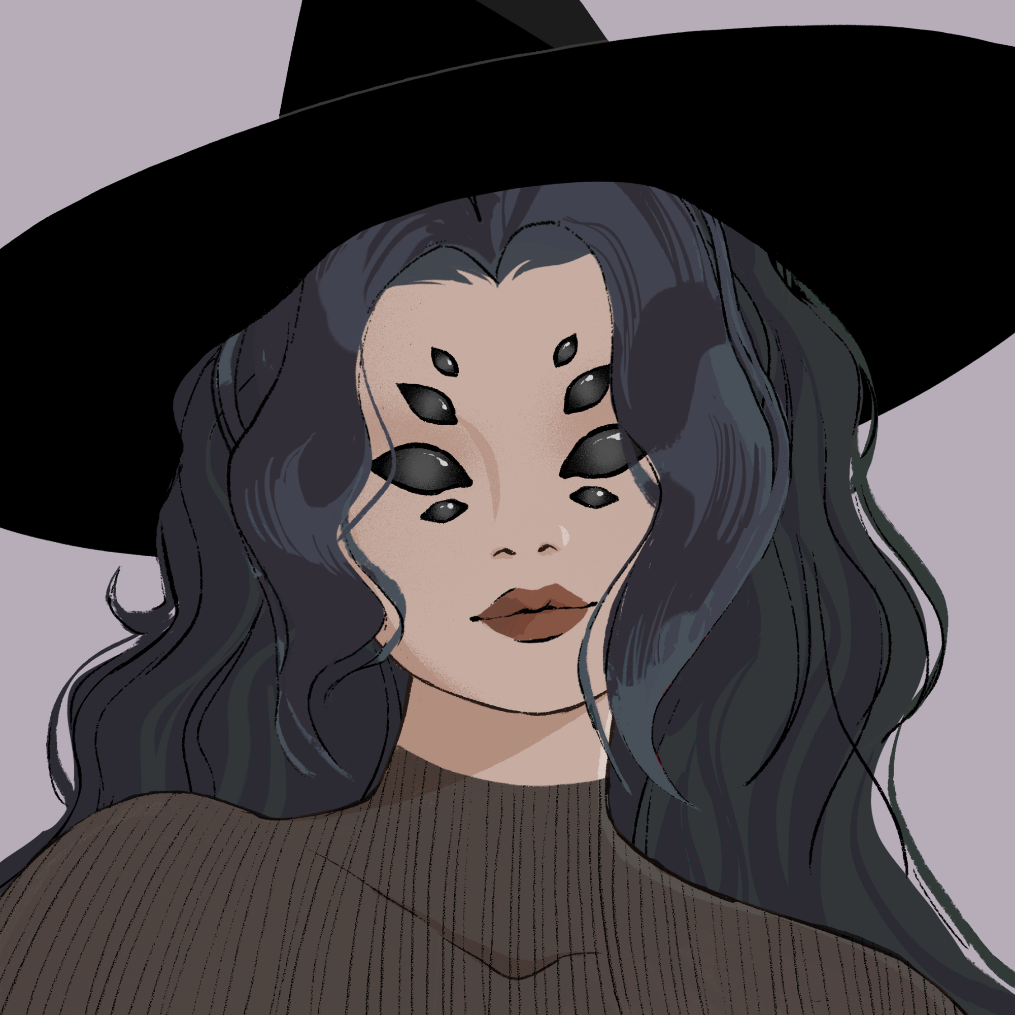 a portrait of Tiatia, the hazardous shard