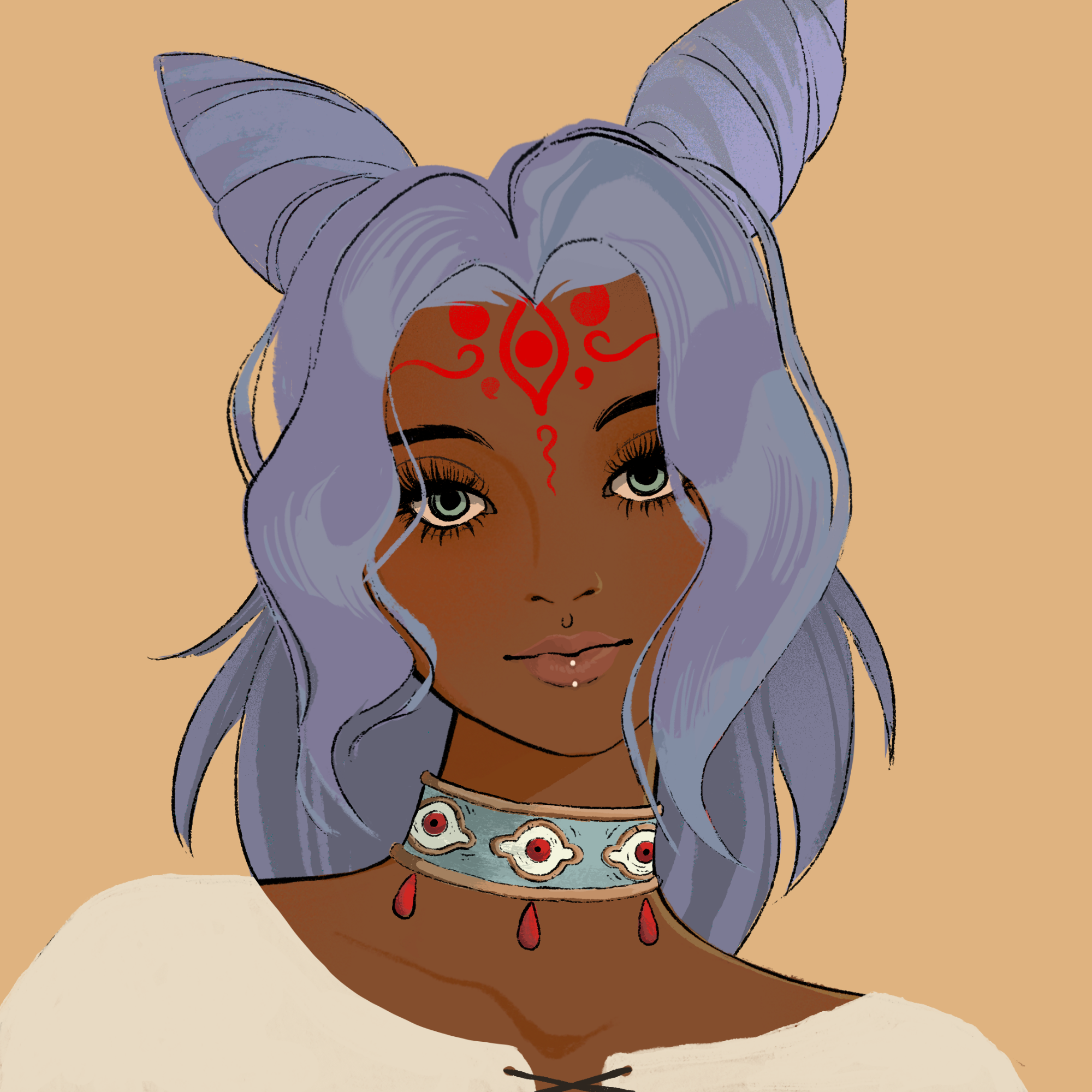 a portrait of Chrysalis muse