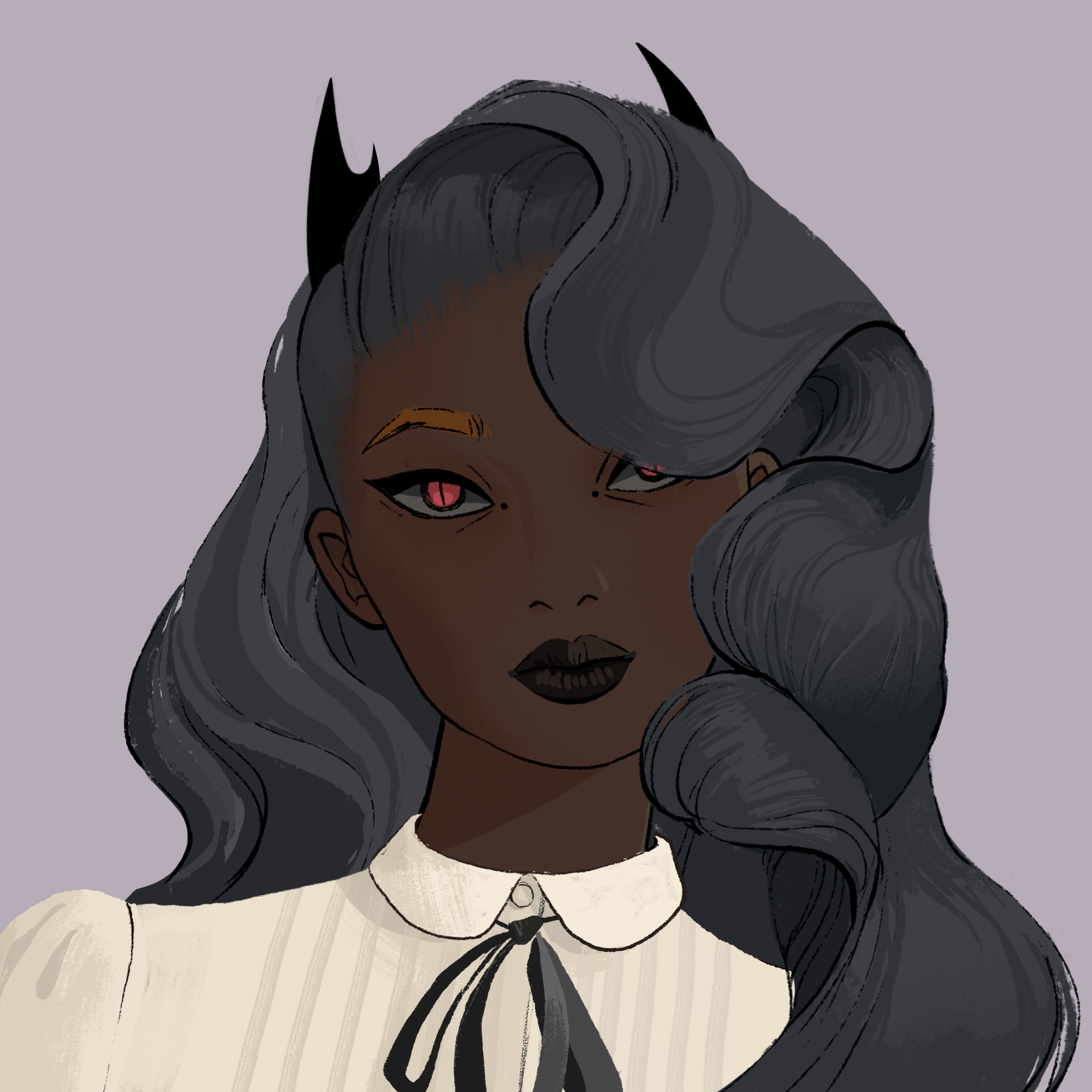 a portrait of Francium, the unstained vigil