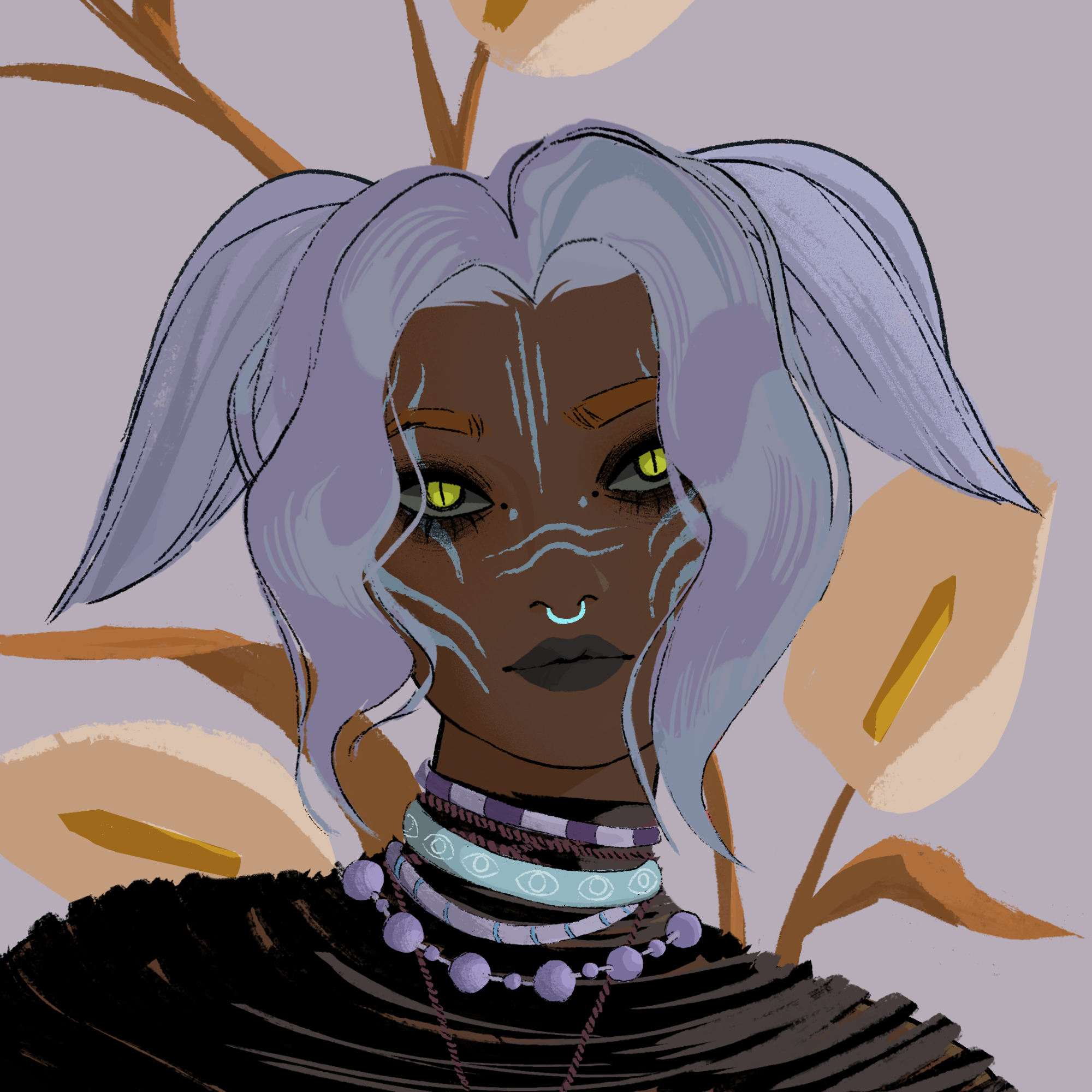 a portrait of Akagi, the hazardous matchbox