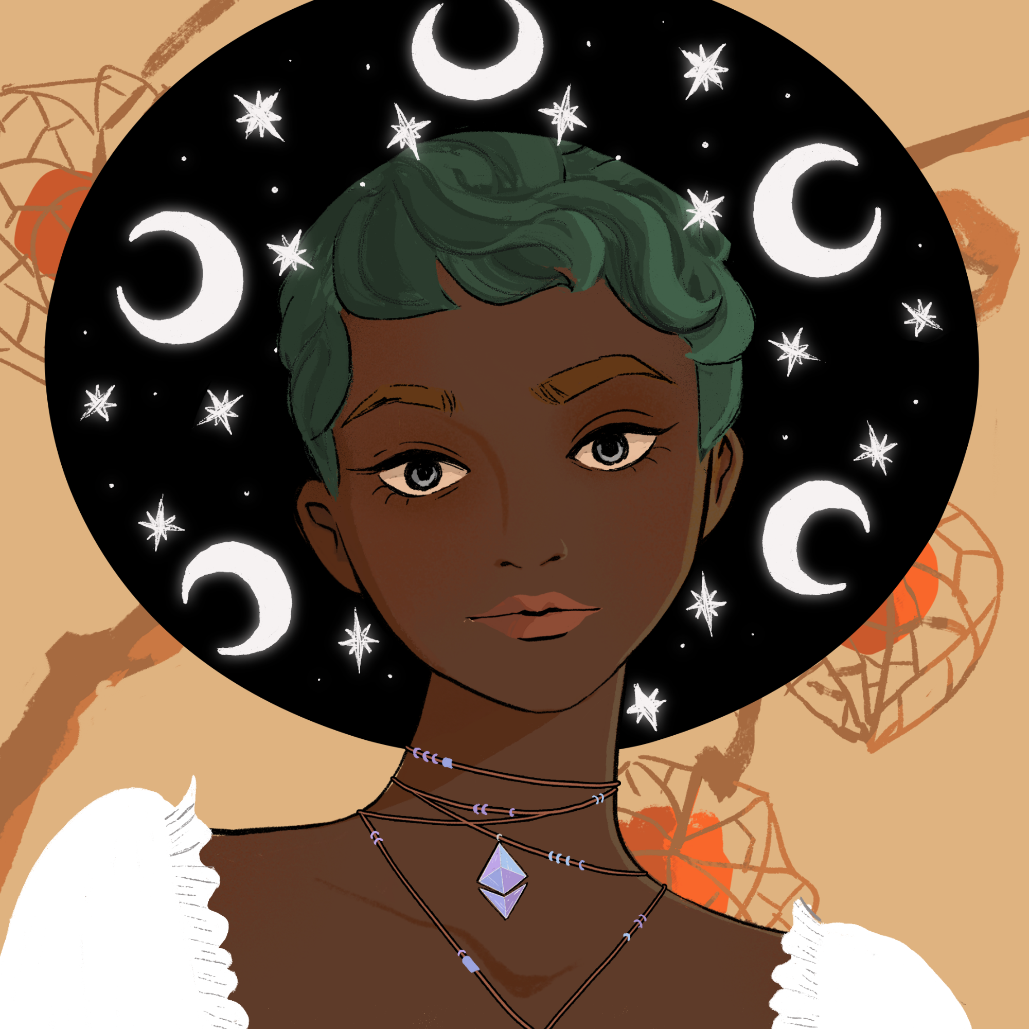 a portrait of Honey the taupe