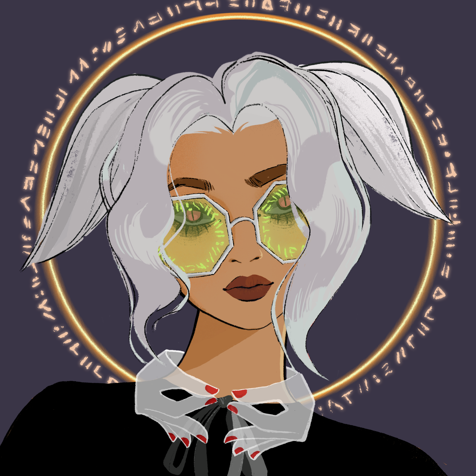 a portrait of Pyxis the extensive