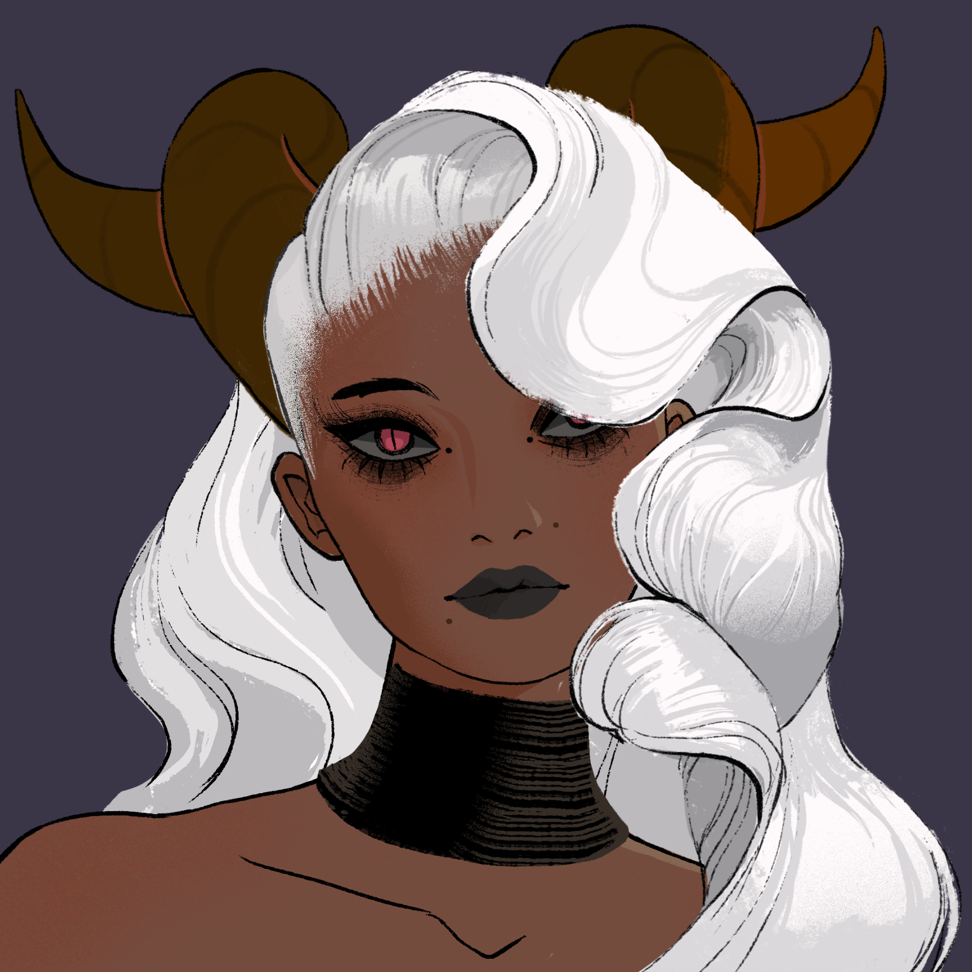 a portrait of The seance