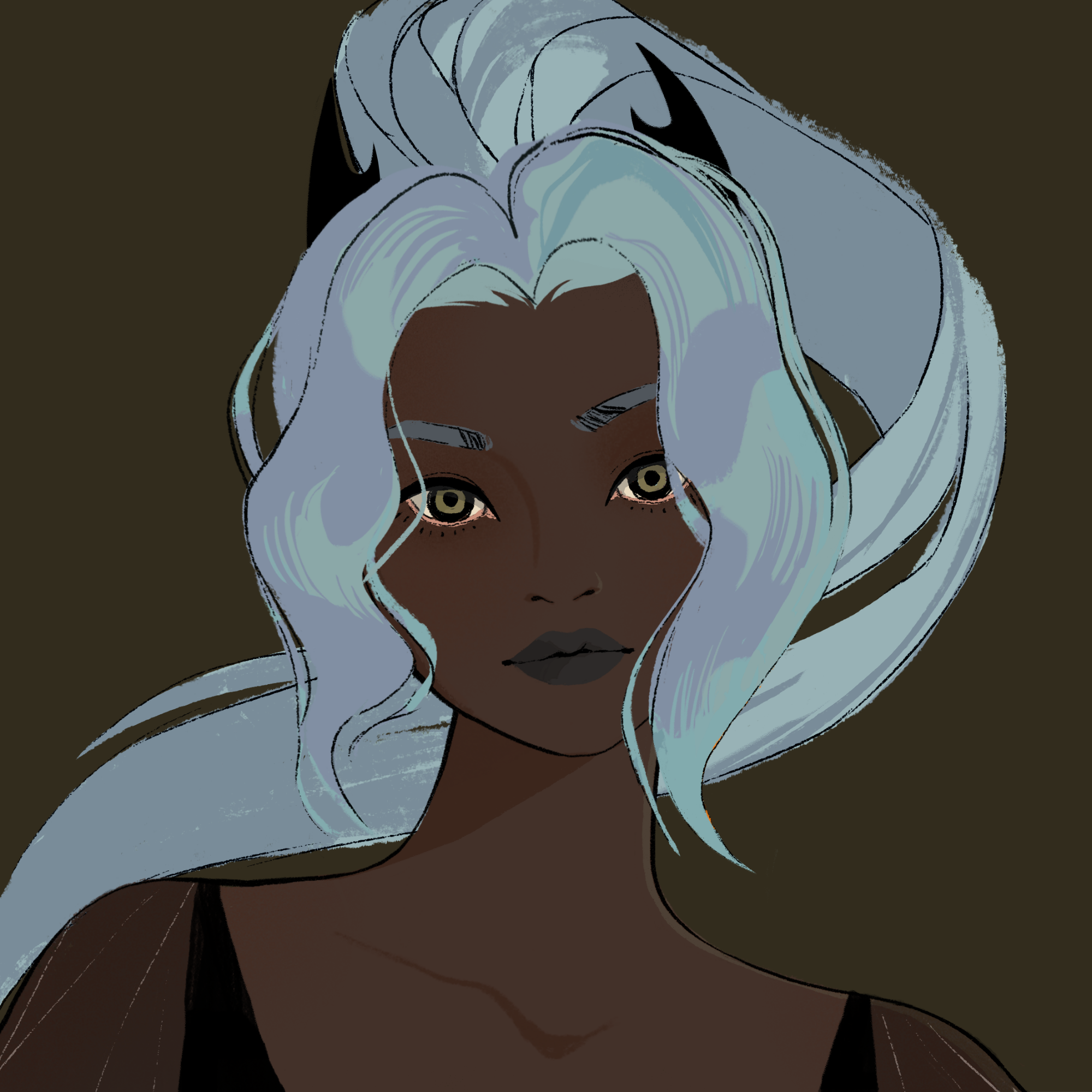 a portrait of Chlorine the covert
