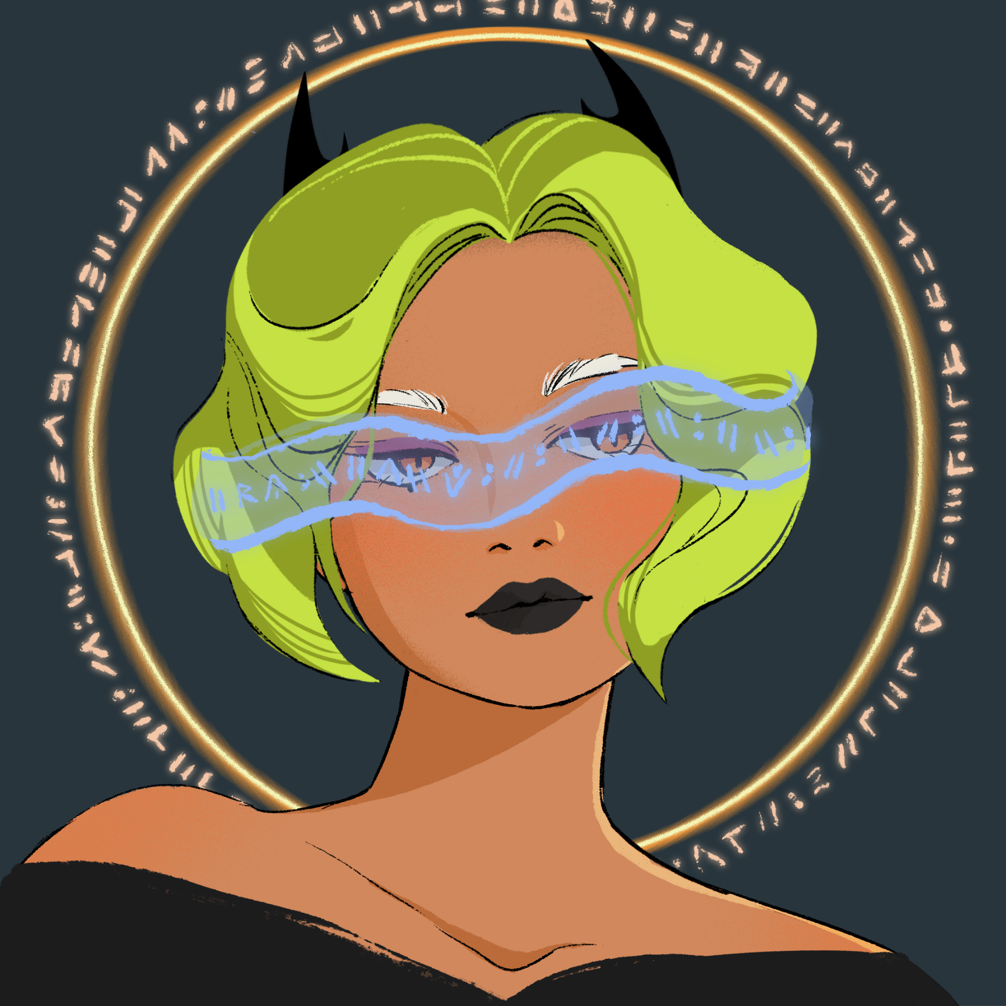 a portrait of Ursa the apt