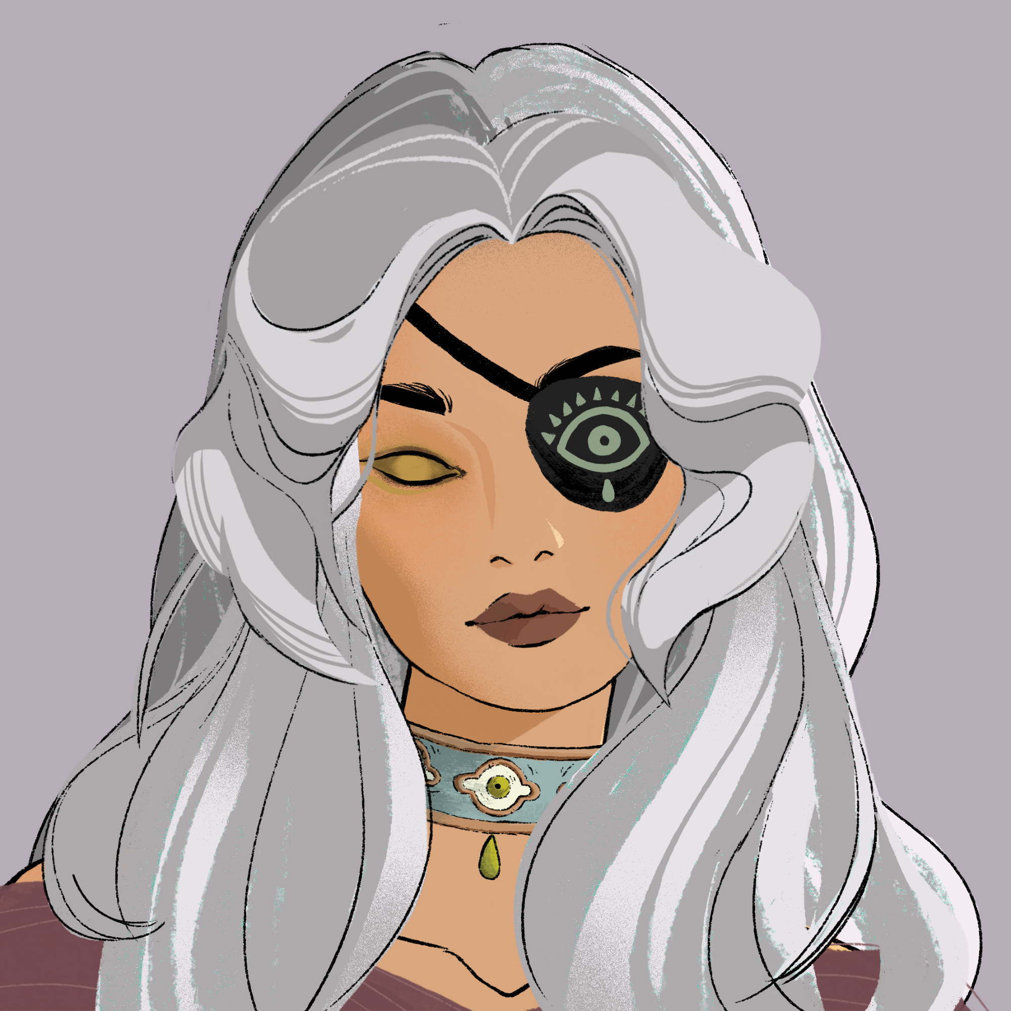 a portrait of Darling daisy