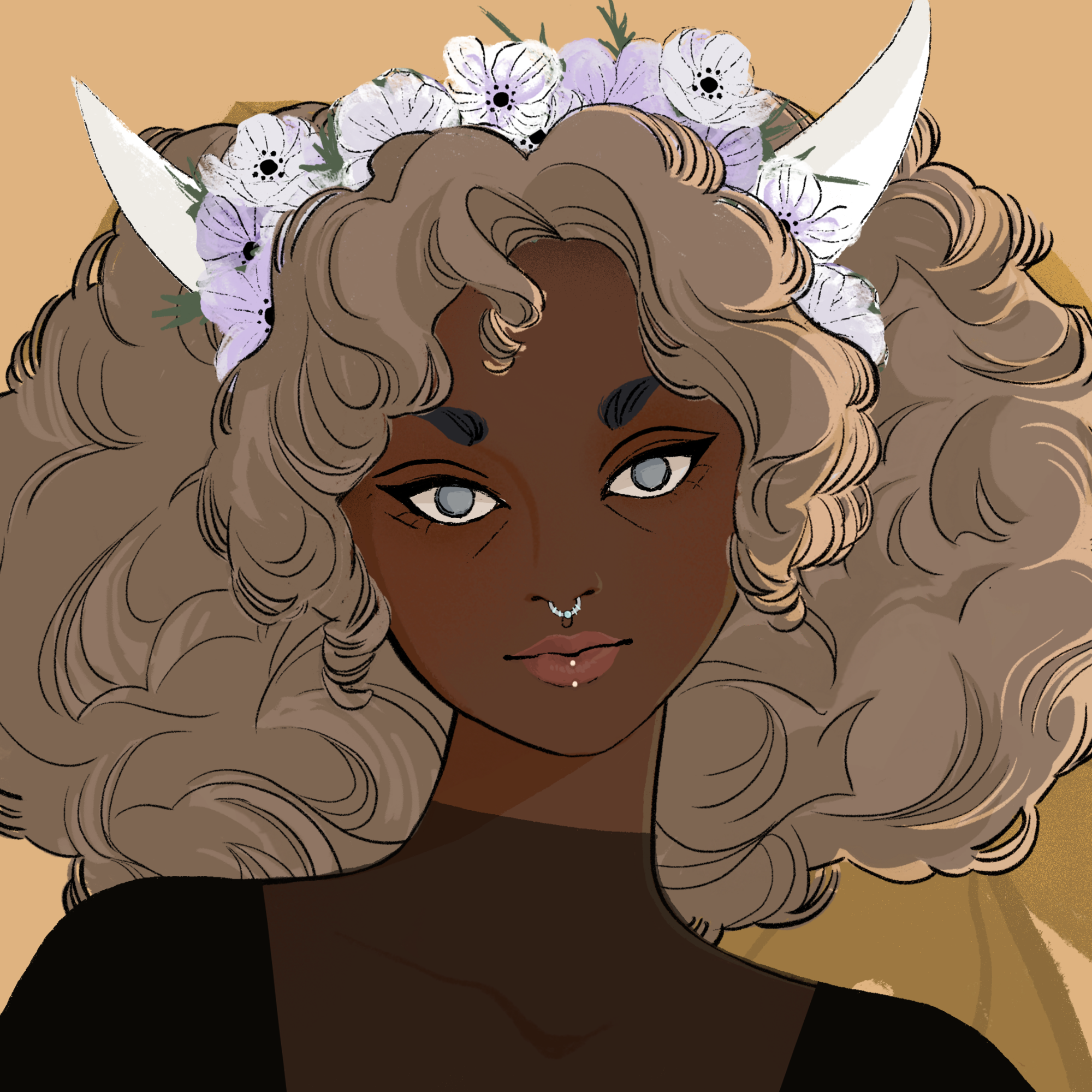 a portrait of Paprika the spry