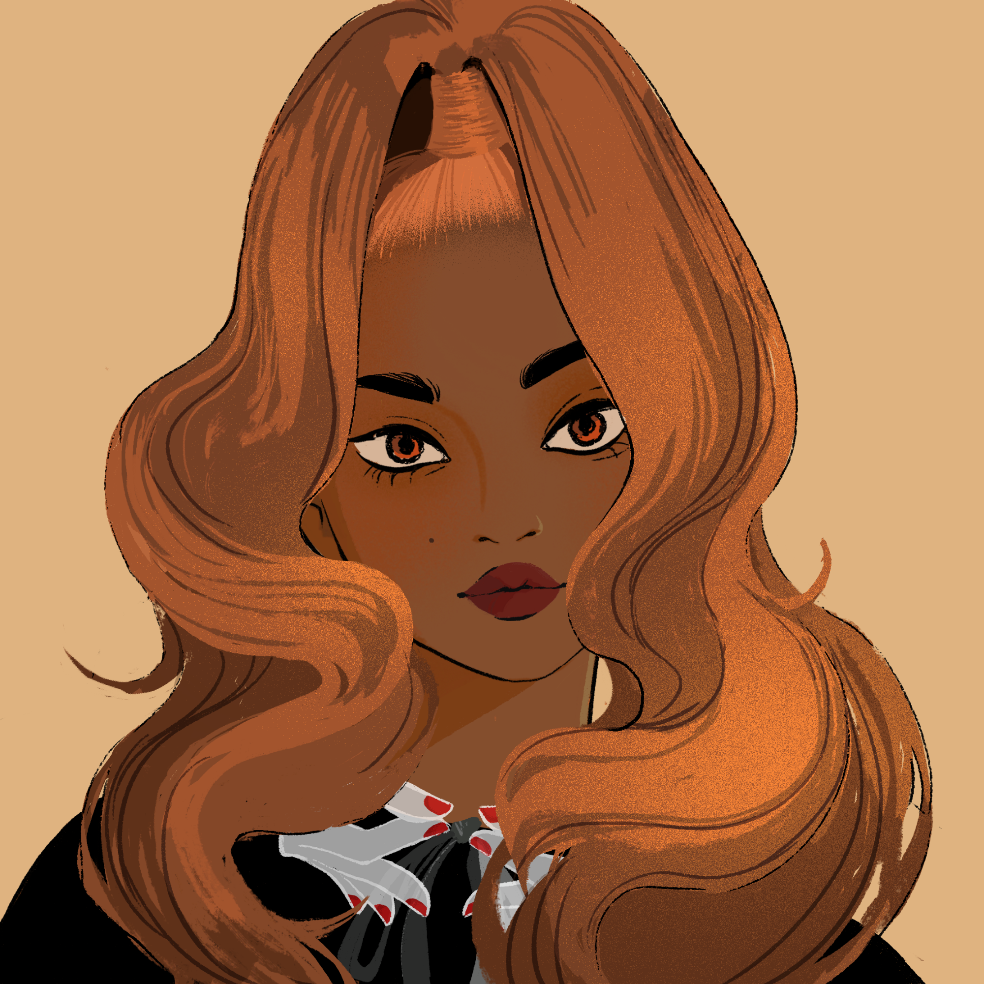 a portrait of Azophloxin the mysterious