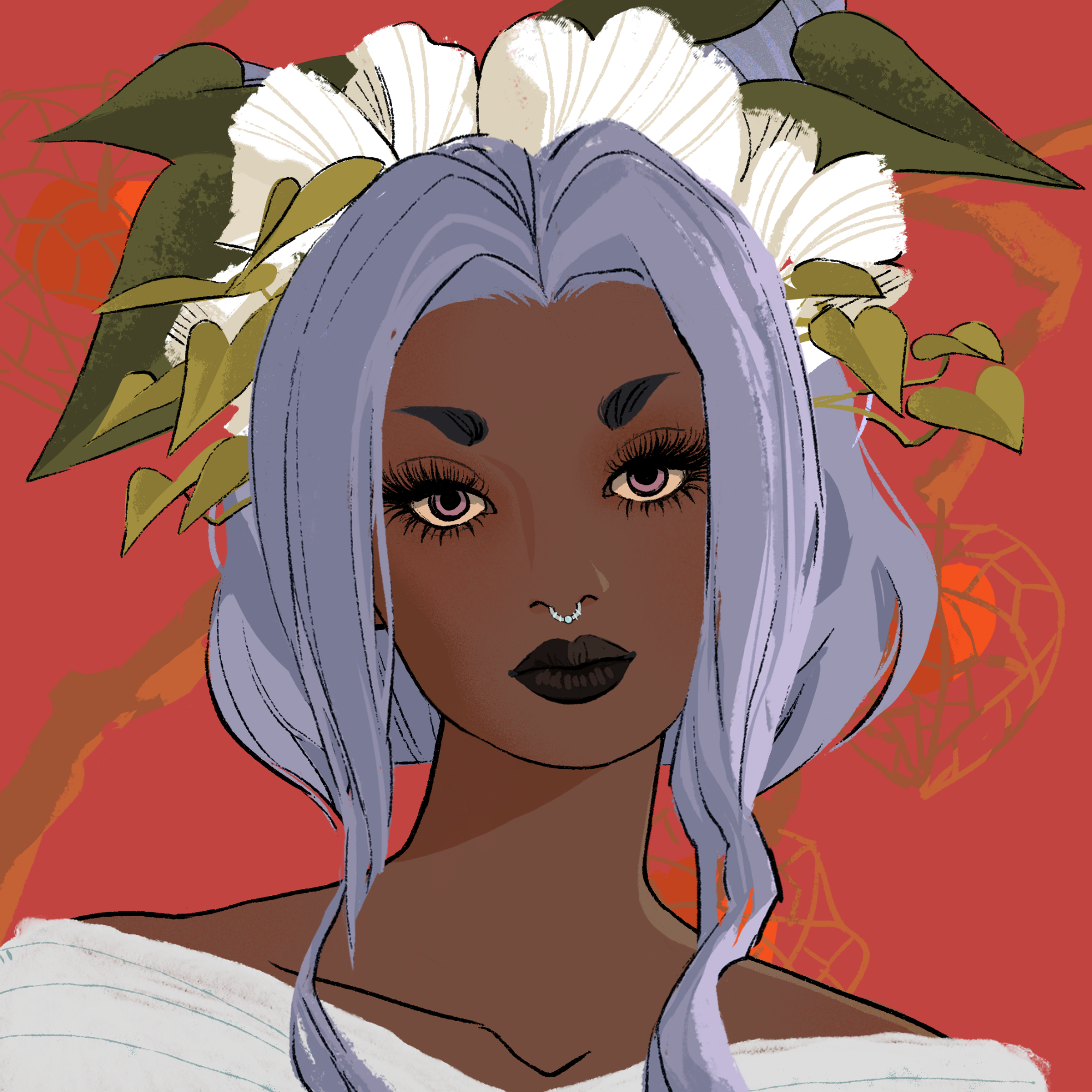 a portrait of Poppy, the resonant orchard