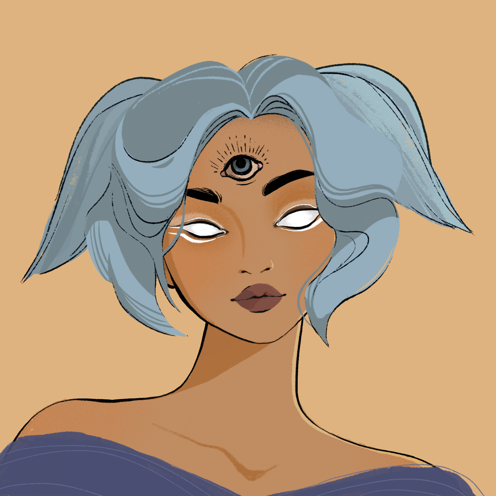 a portrait of Darling rainbow