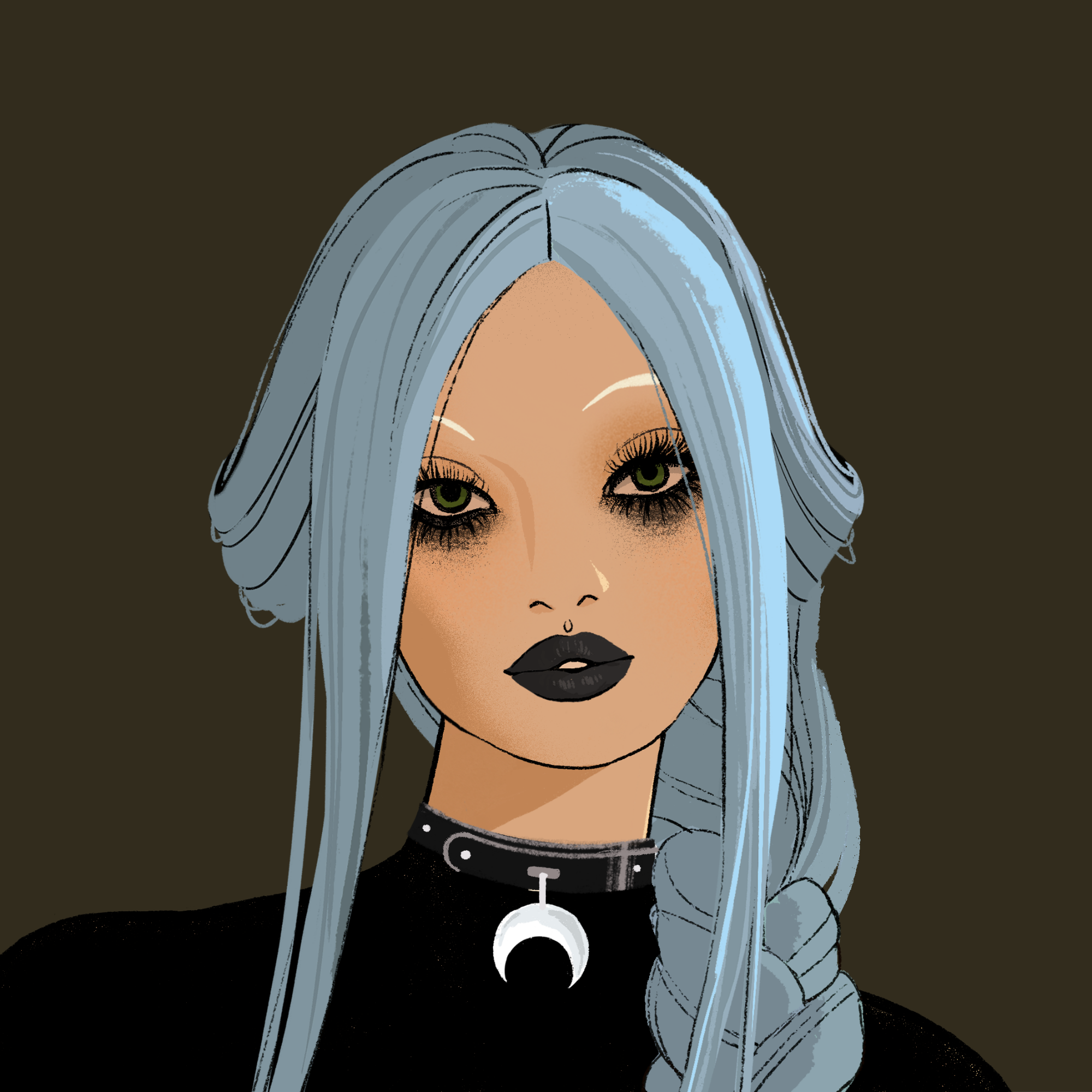 a portrait of Capella, the extensive axis