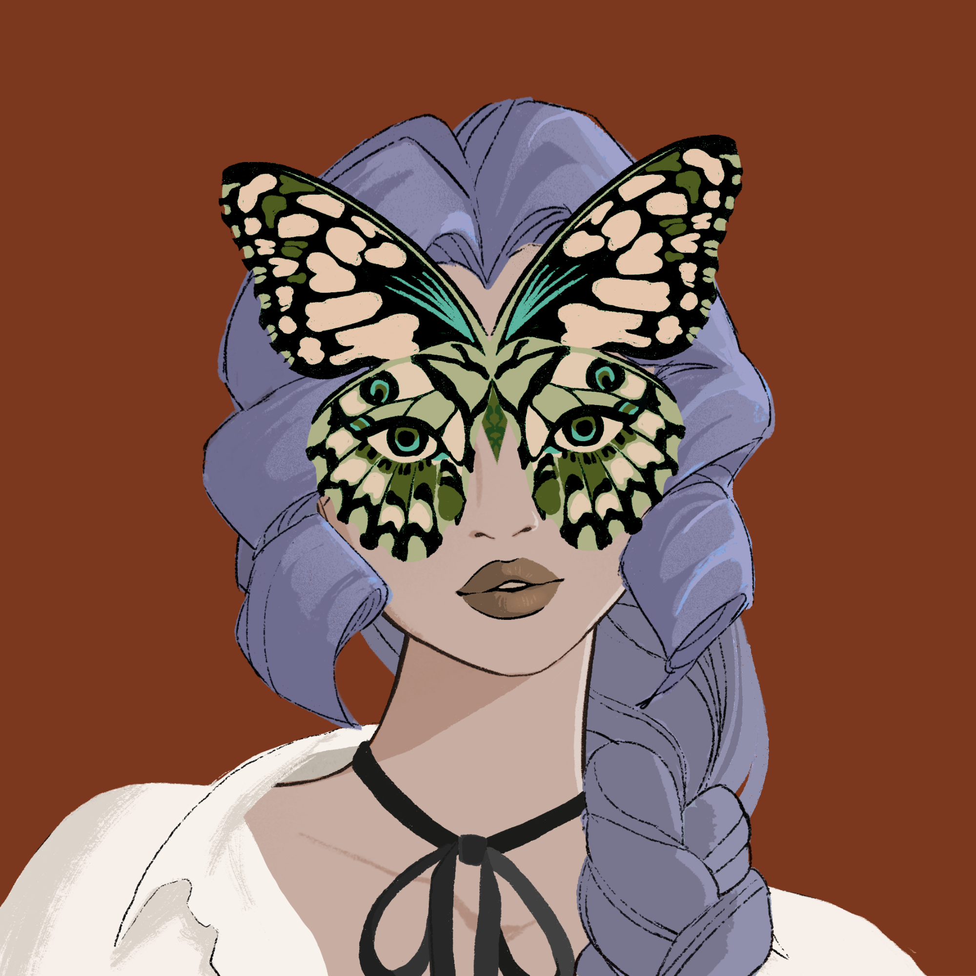 a portrait of Agaric spade