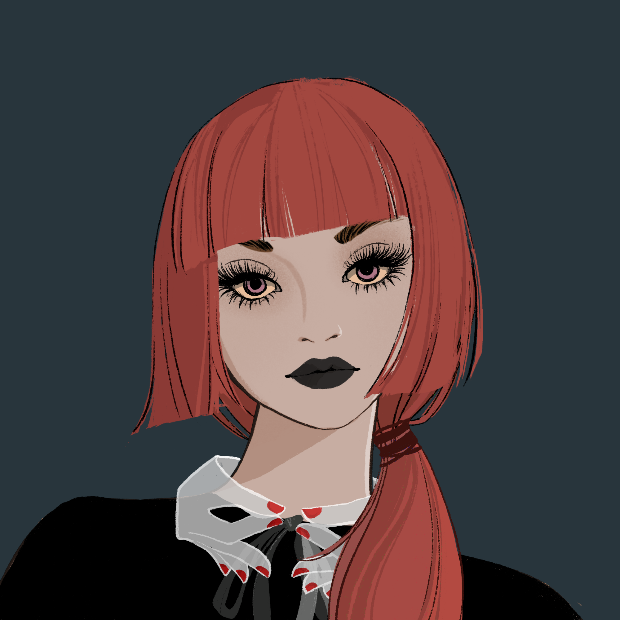 a portrait of Balau hourglass