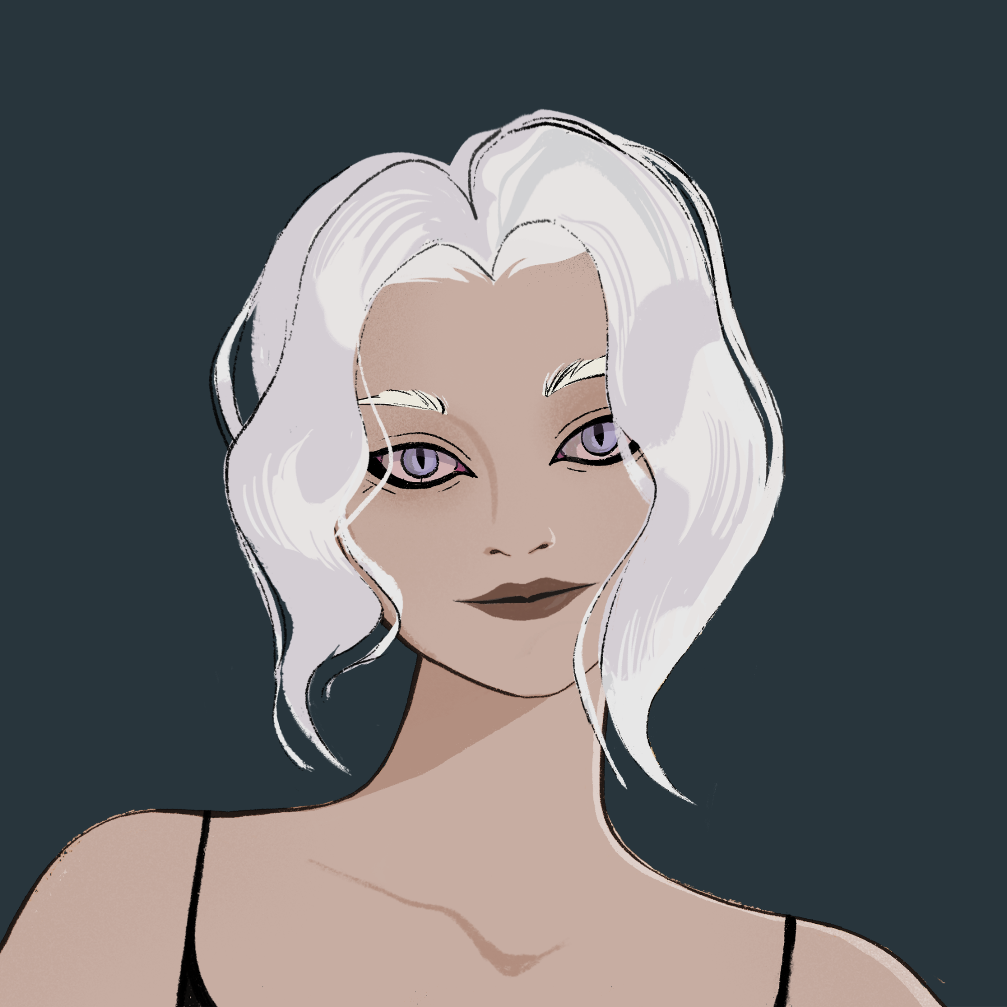 a portrait of Cassia, the delicate kelp