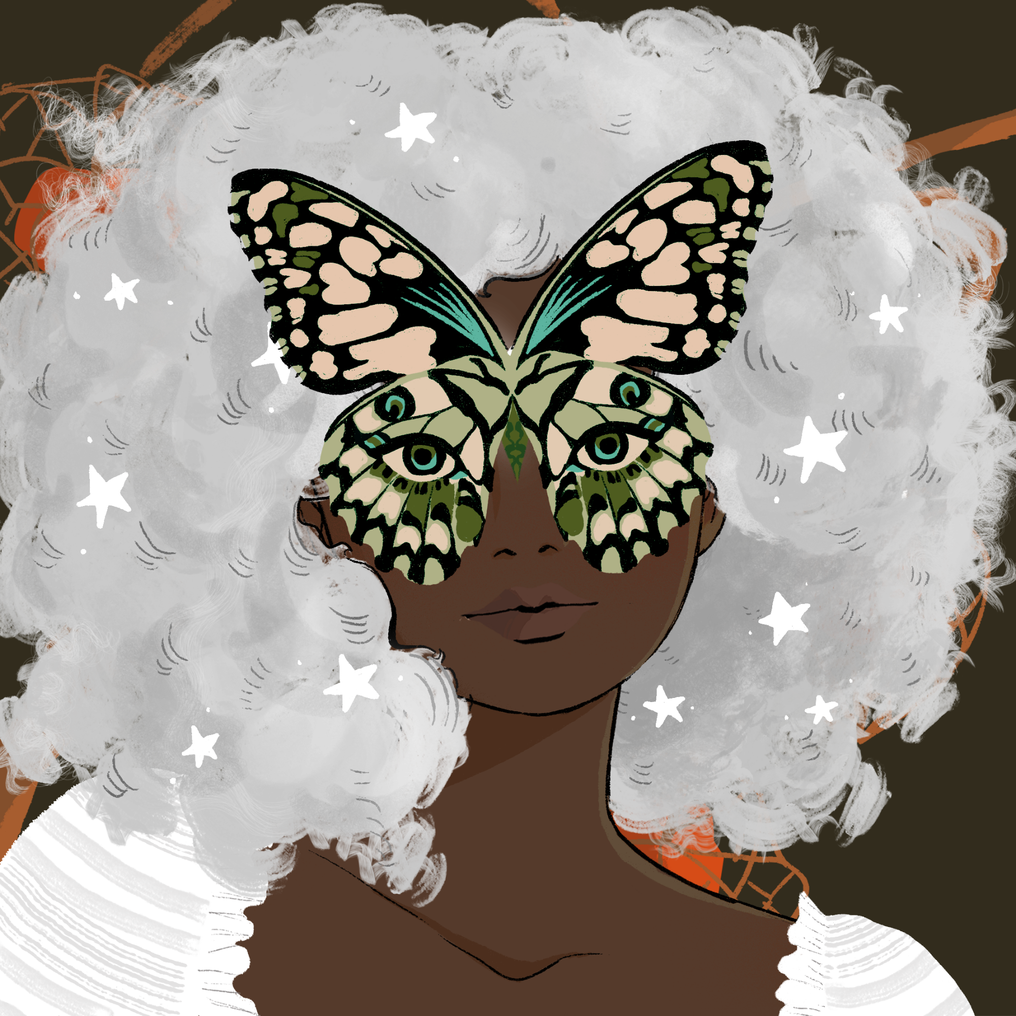 a portrait of Myrtle pie