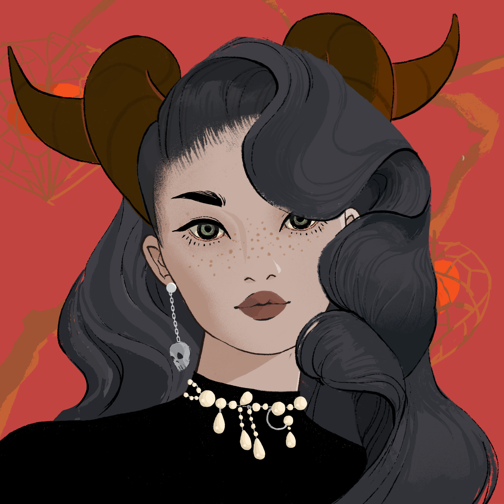 a portrait of Dysprosium, the infamous spirit