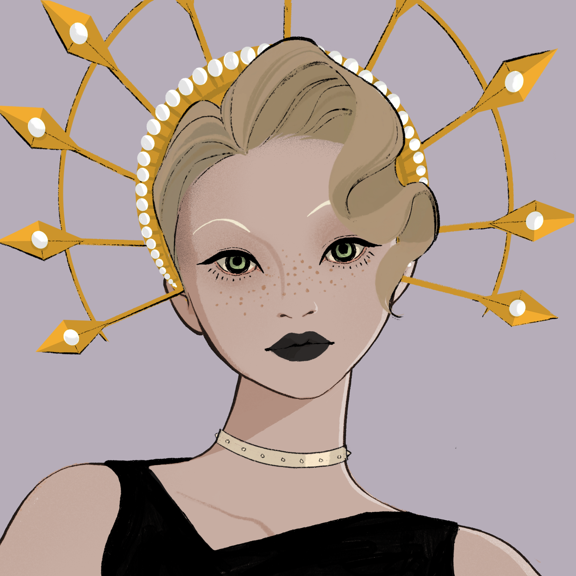 a portrait of Myrrh timpani