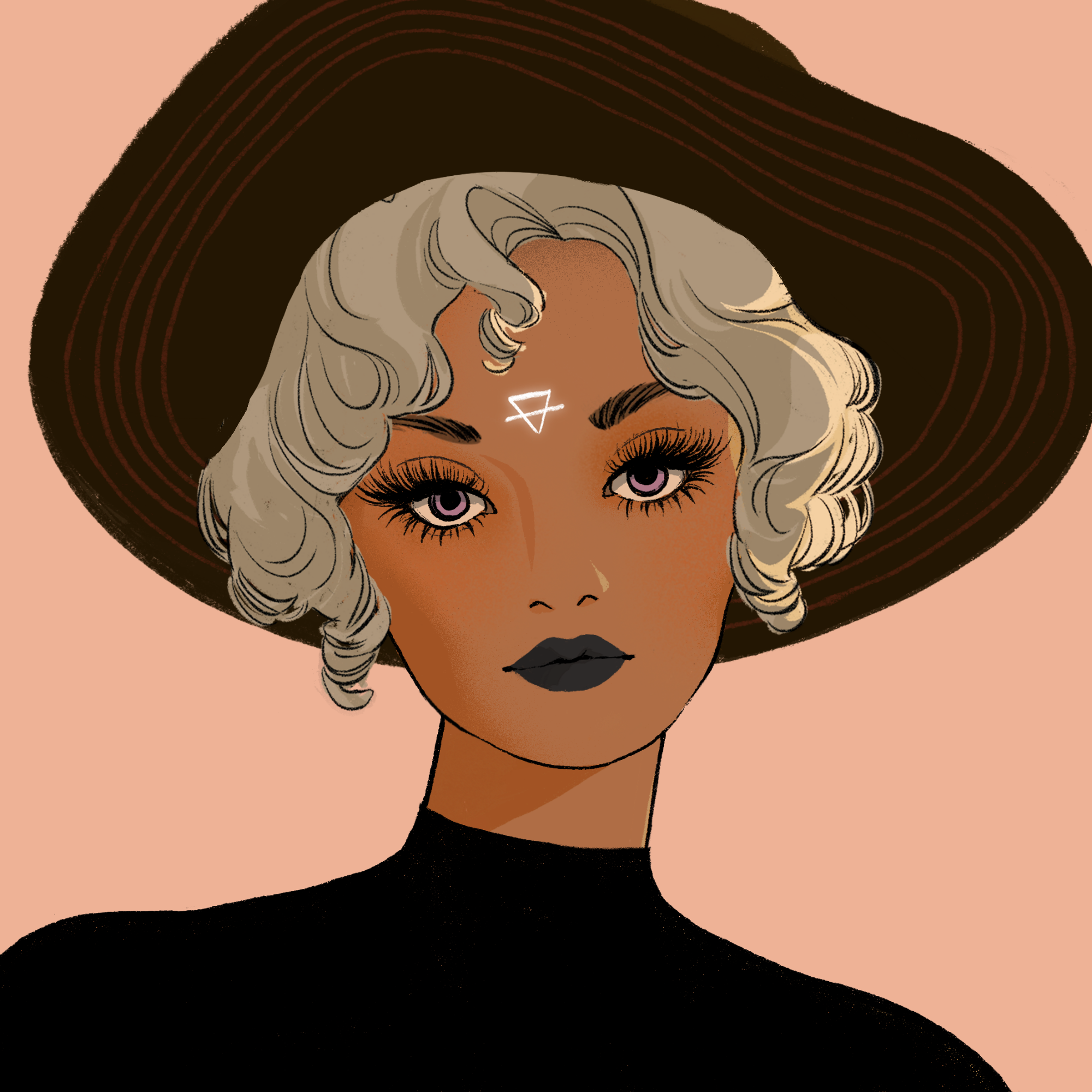 a portrait of Anise, the gnarled cupcake