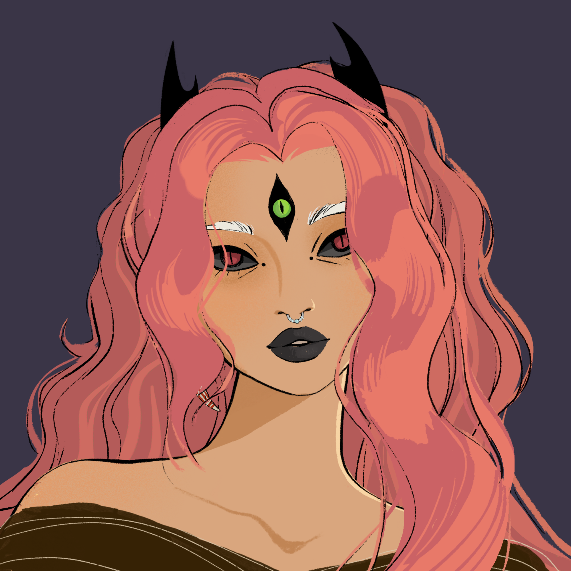 a portrait of Landslide the strange