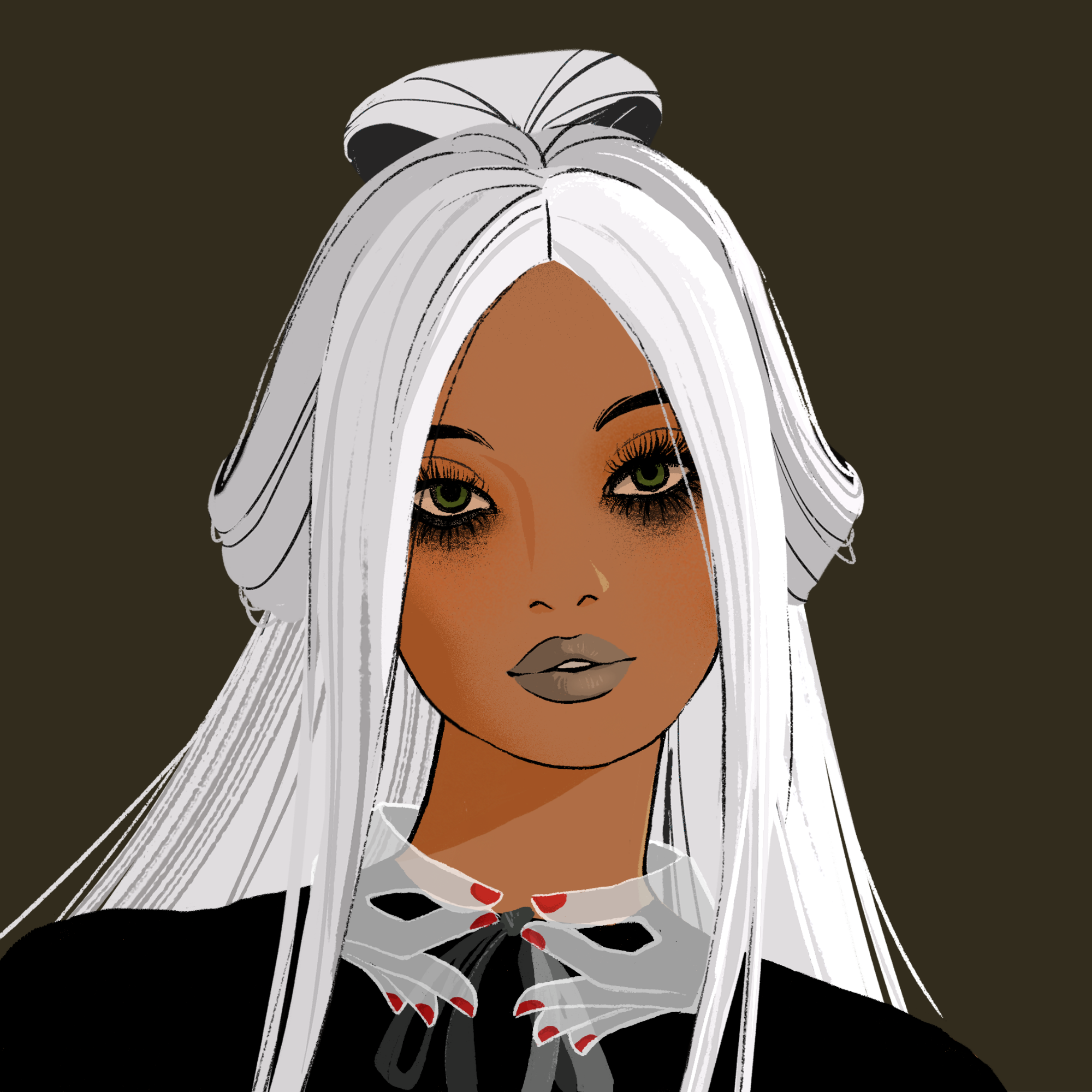 a portrait of Aspen, the stoic stake