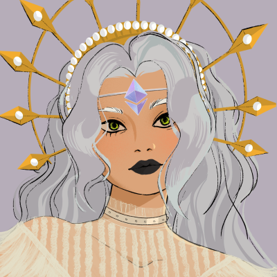 image of lapis, the well dressed scarf