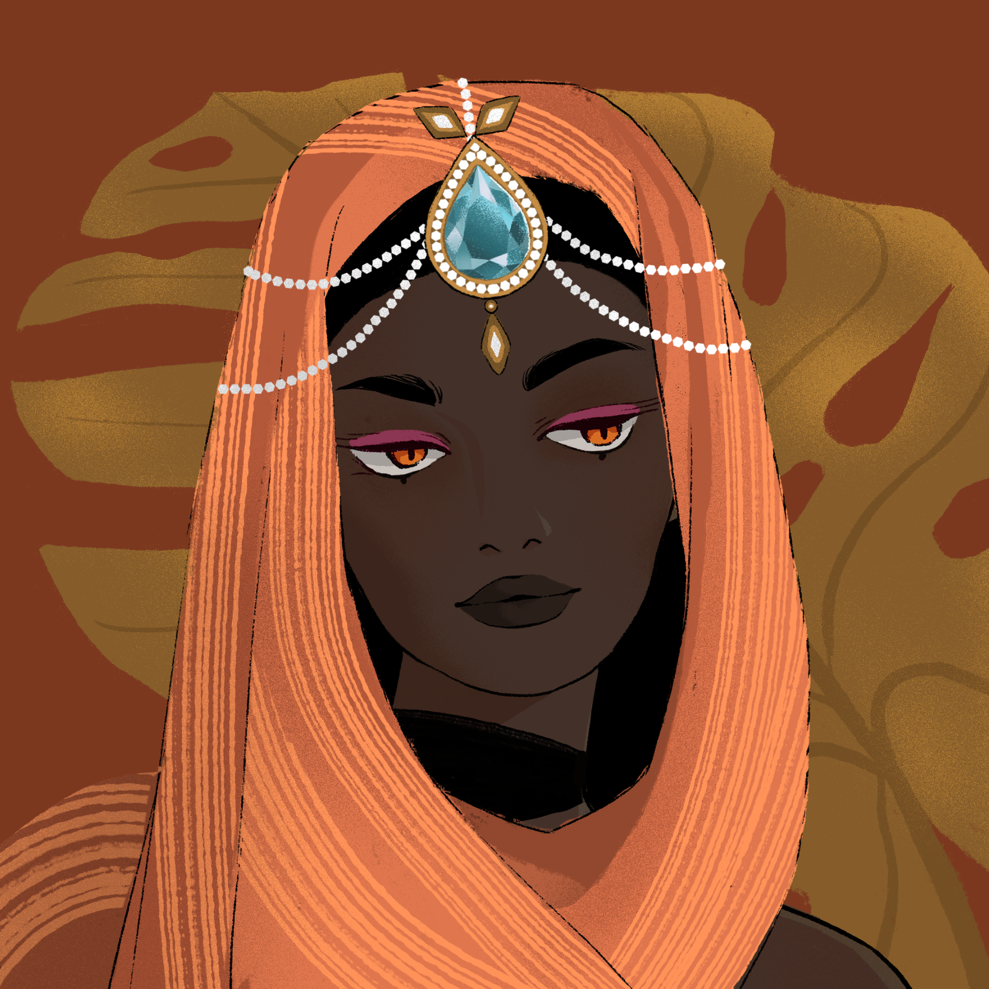 a portrait of Onyx, the infamous chandelier