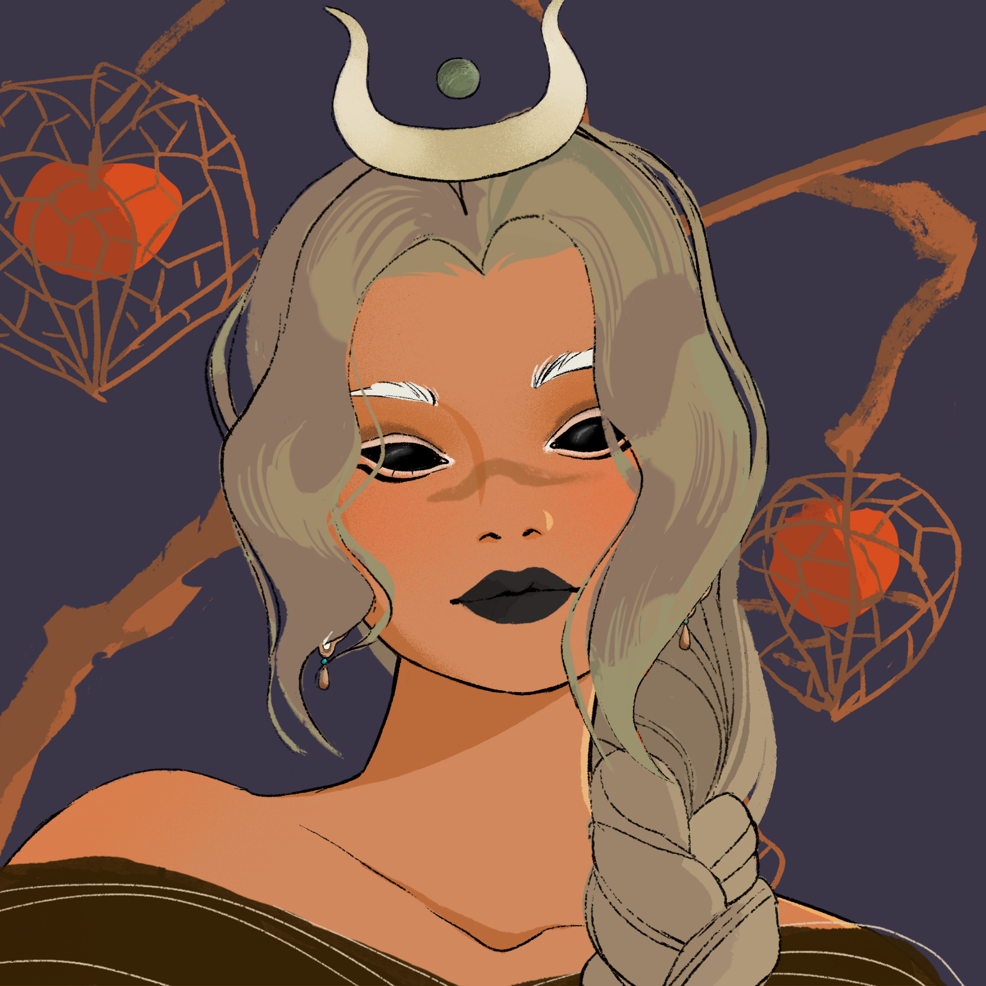 a portrait of Lady jujube