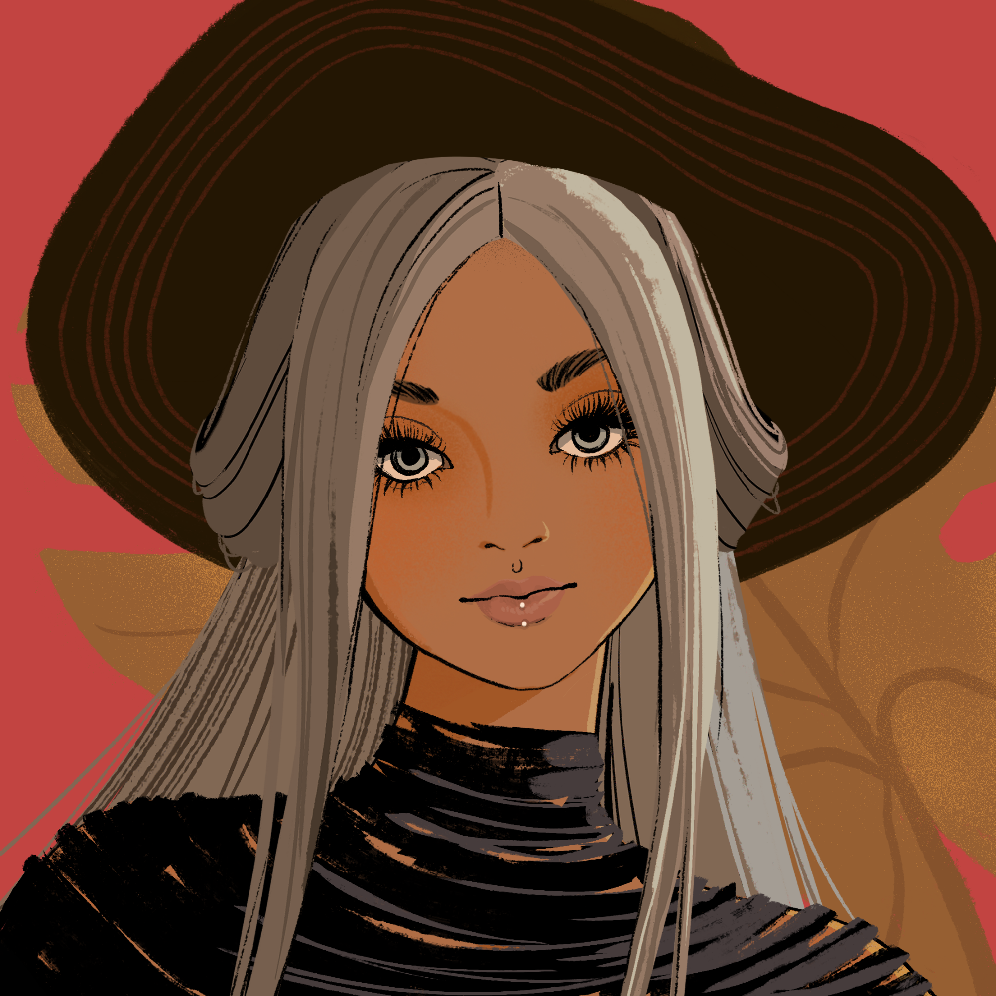 a portrait of Mandarin, the twinkling balloon