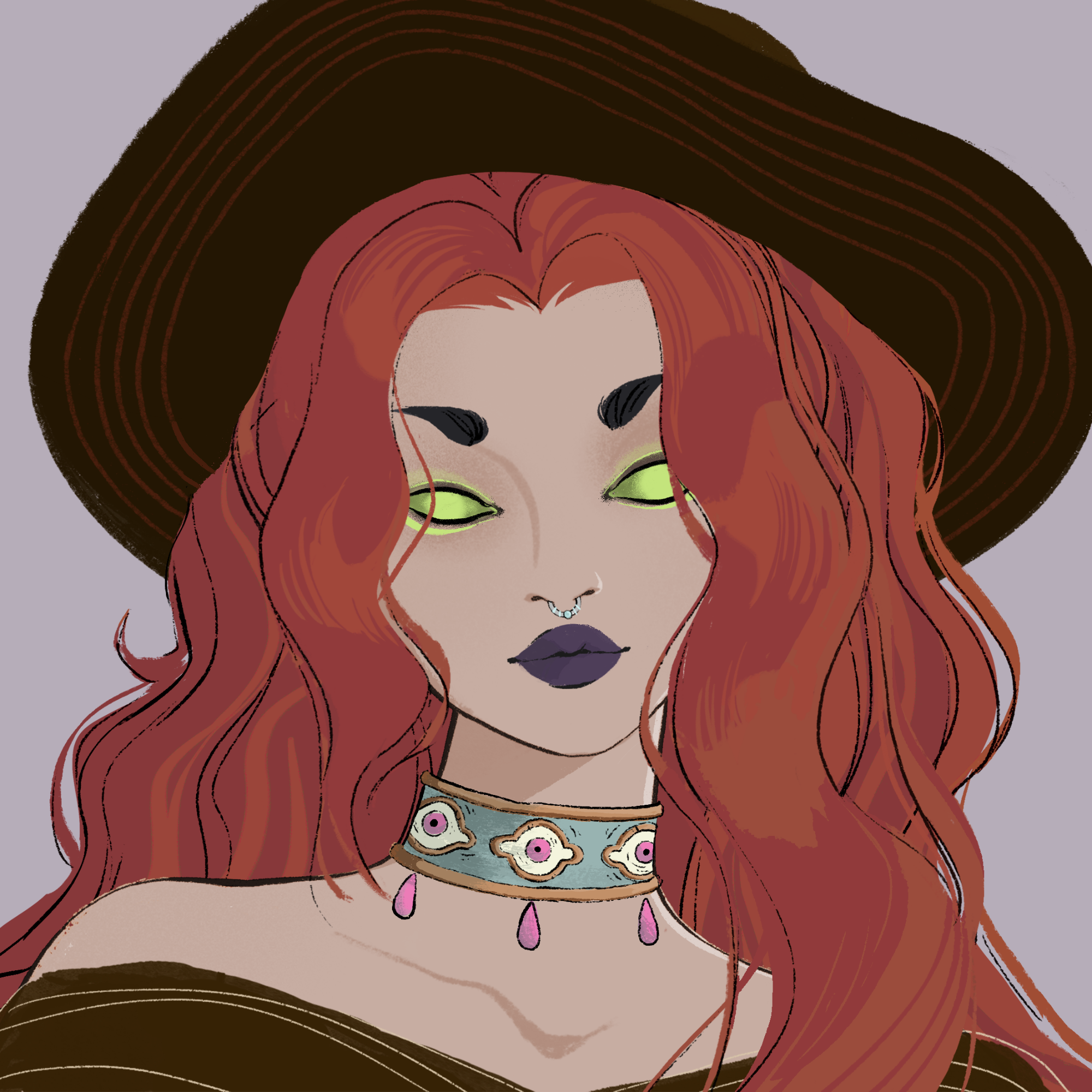 a portrait of Grapefruit the briny