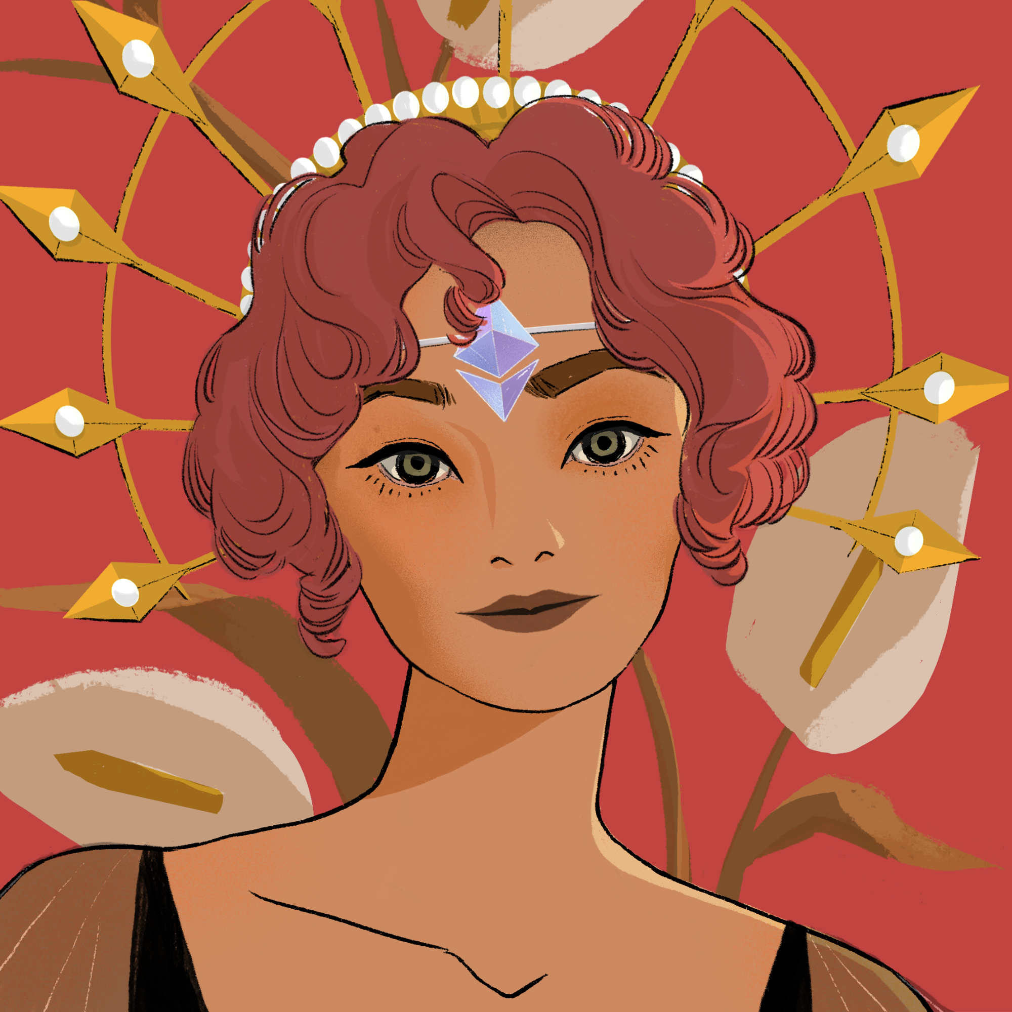 a portrait of Vetiver celesta