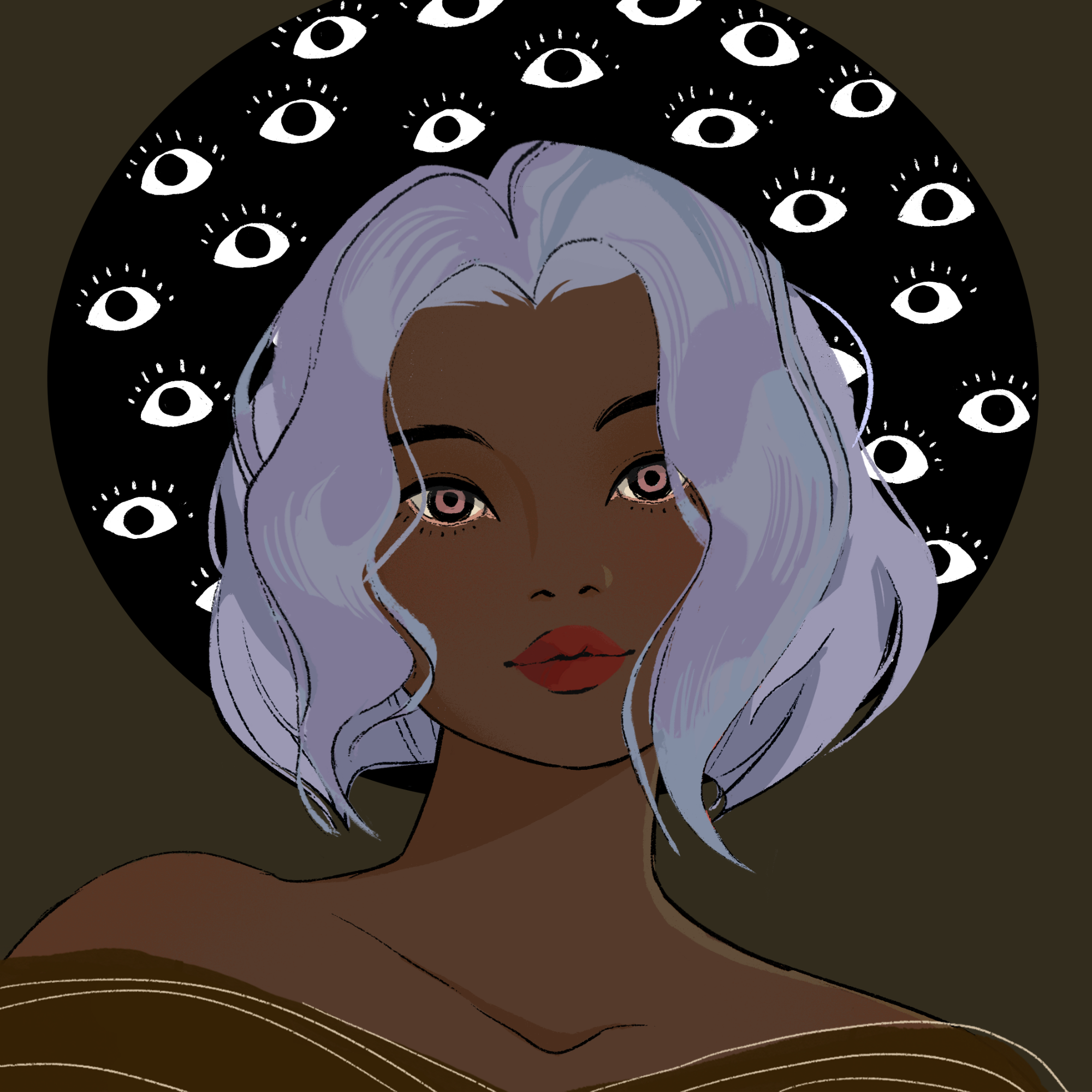 a portrait of Nasturtium, the honest biscuit