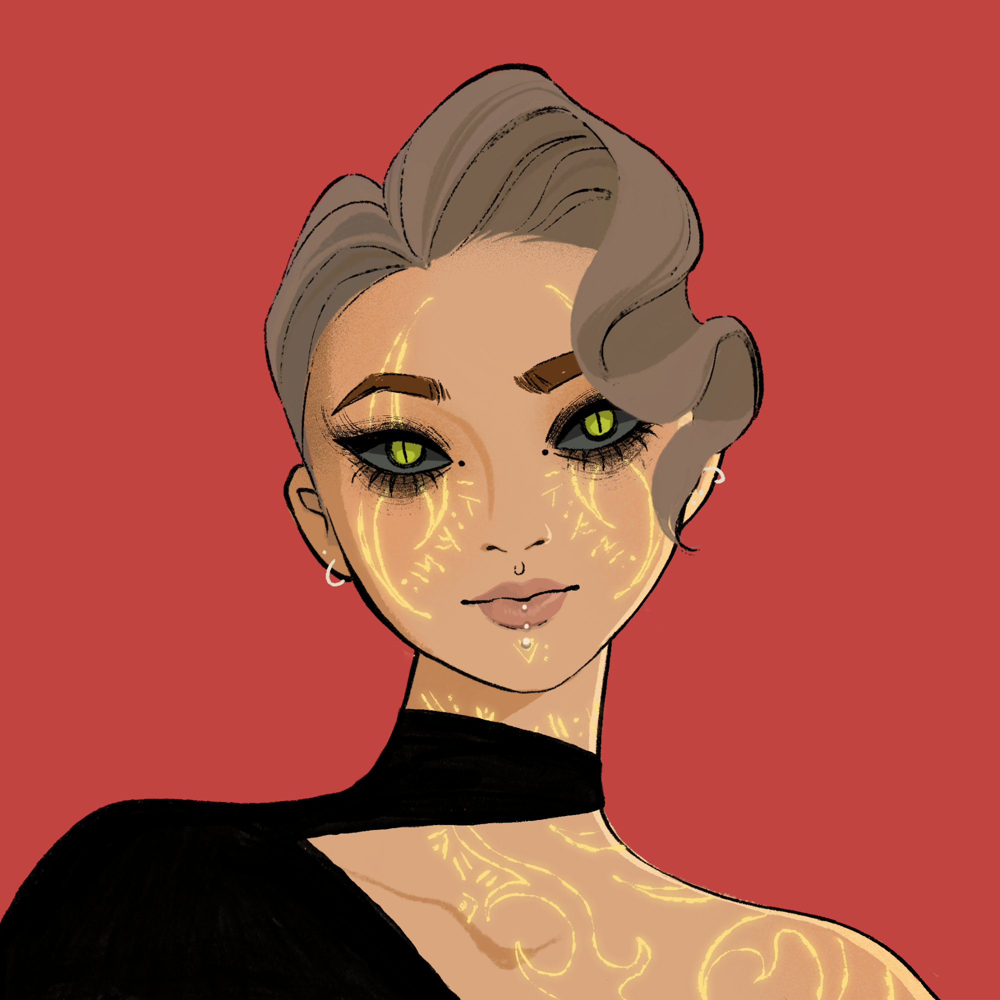 a portrait of Tucana, the canny triangle