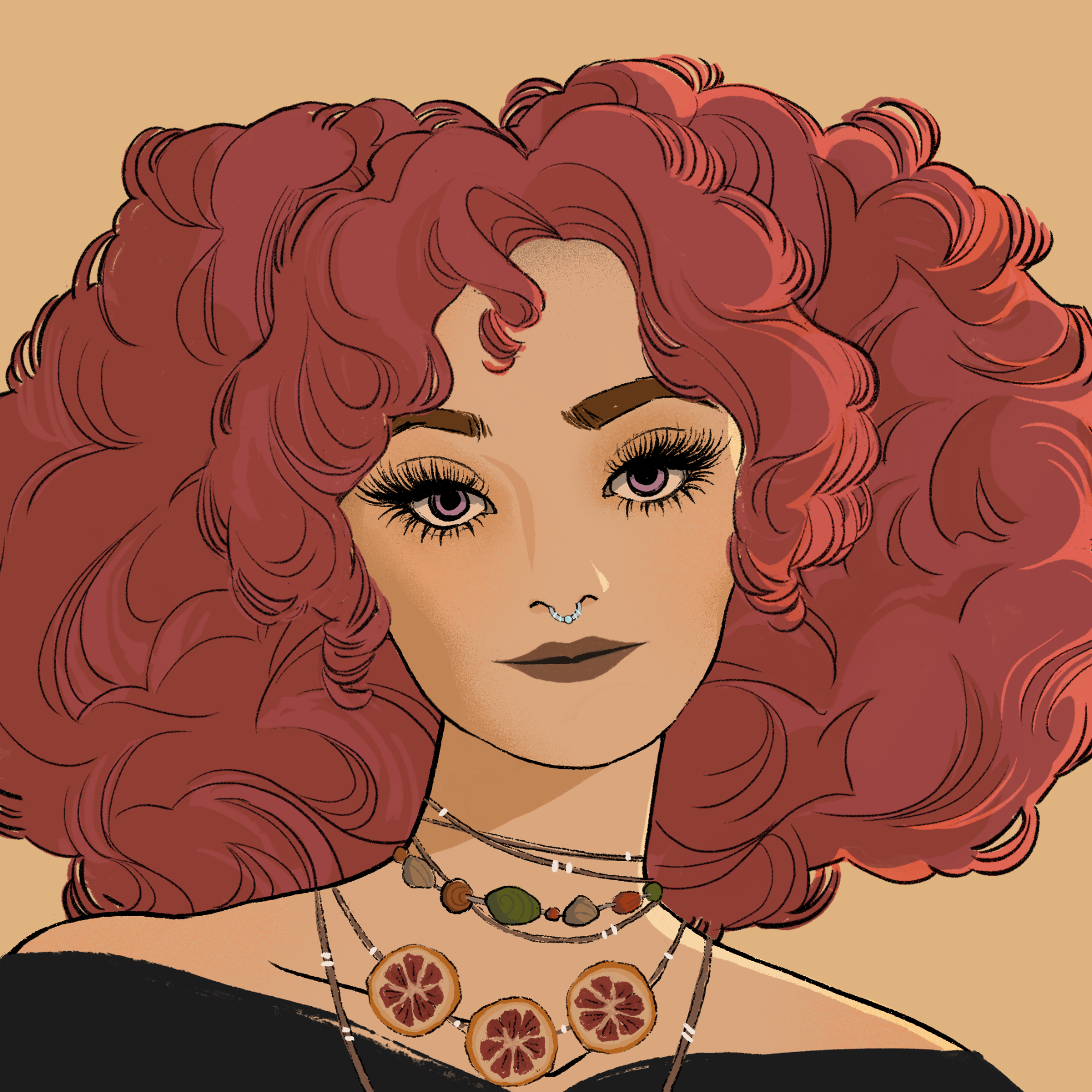 a portrait of Rosemary, the druidic windmill