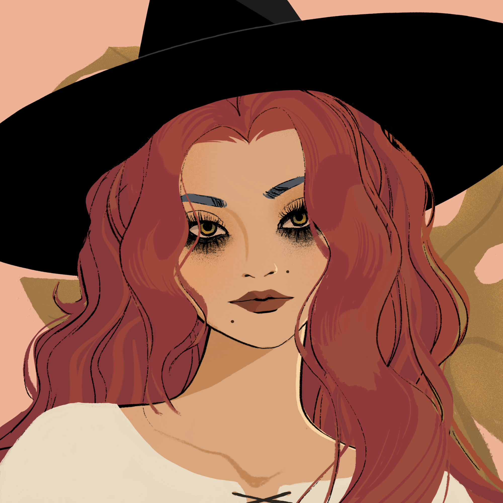 a portrait of Blizzard, the burgundy gale